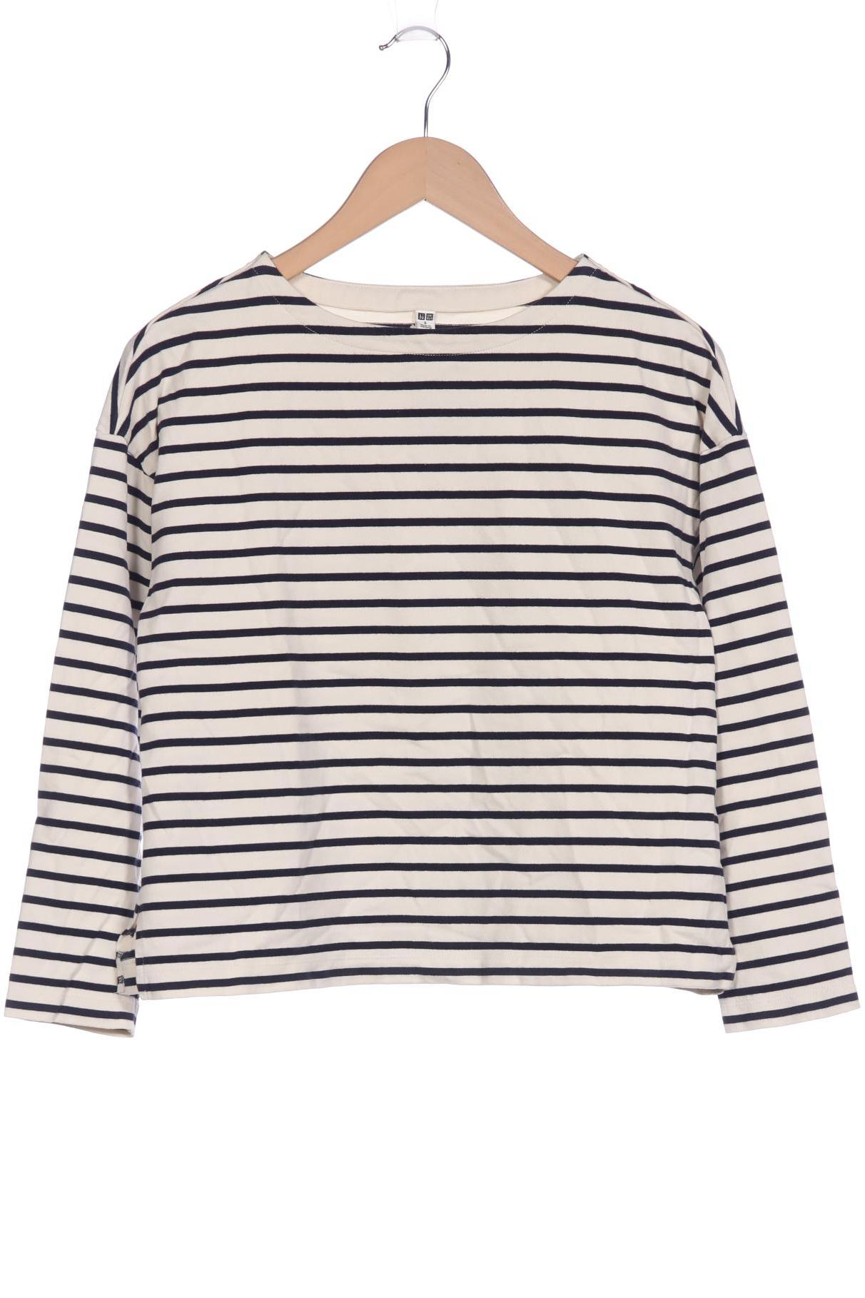 

uniqlo Damen Langarmshirt, cremeweiß, Gr. 36
