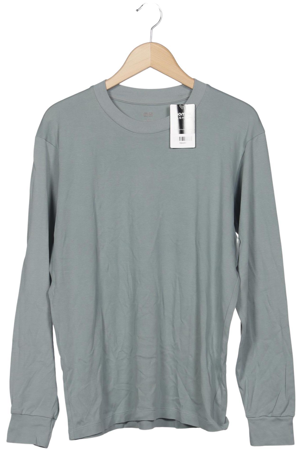 

uniqlo Damen Langarmshirt, hellblau, Gr. 38