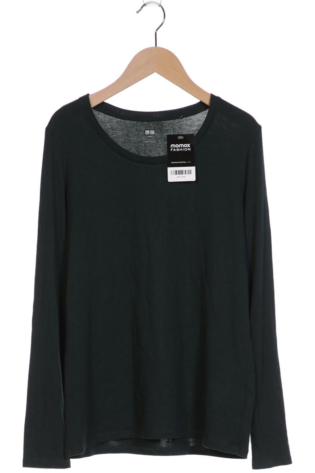 

uniqlo Damen Langarmshirt, grün