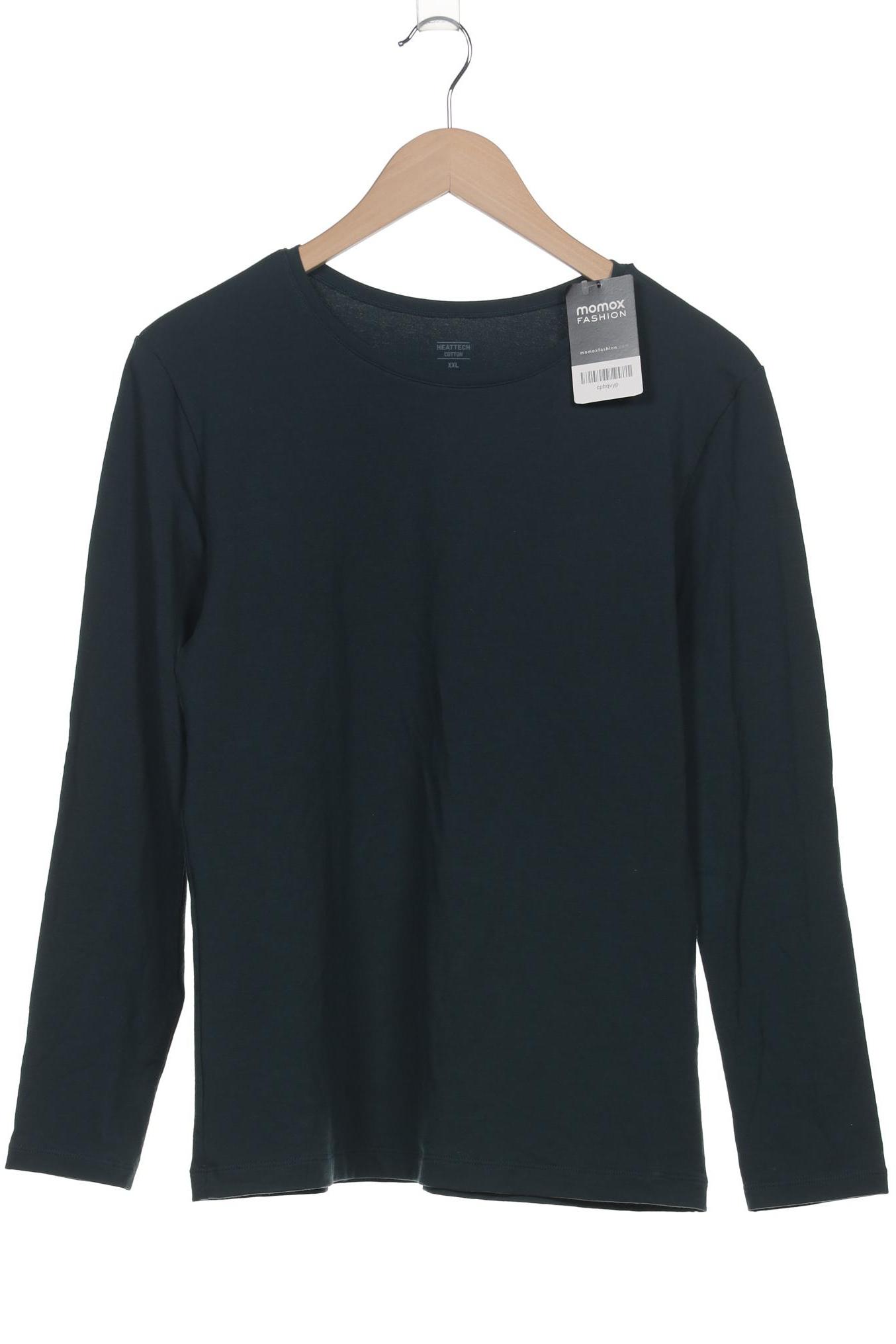 

uniqlo Damen Langarmshirt, grün, Gr. 46