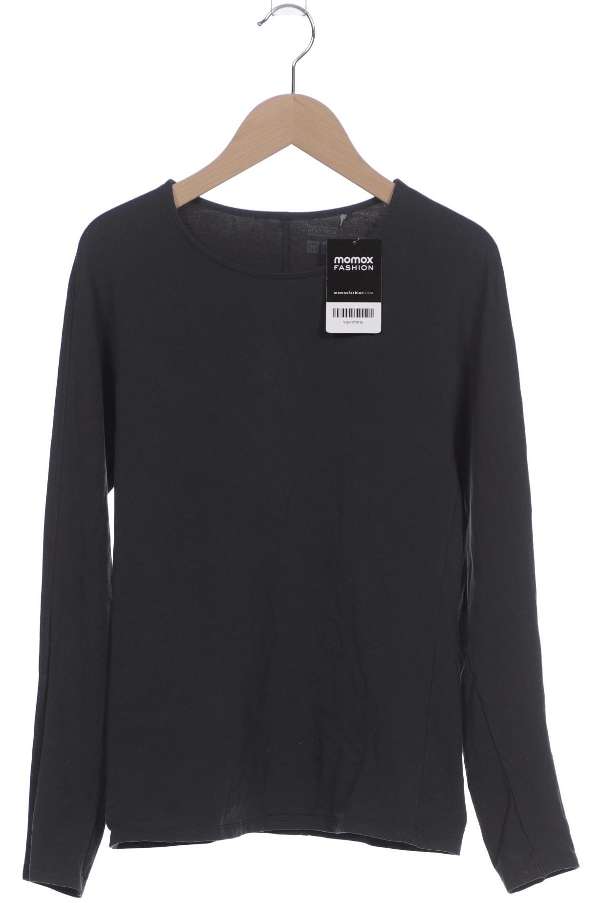 

uniqlo Damen Langarmshirt, grau, Gr. 34