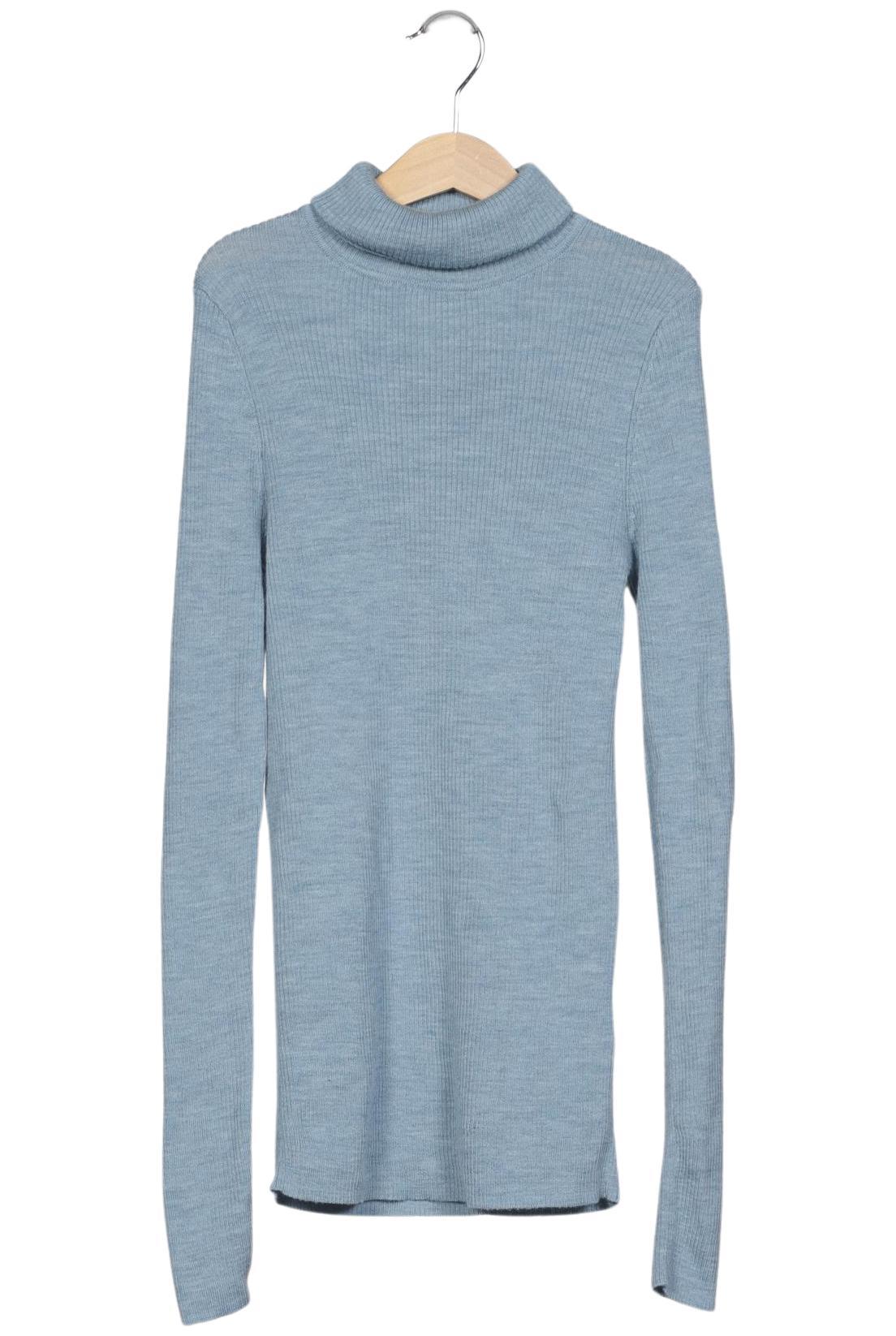 

uniqlo Damen Langarmshirt, hellblau, Gr. 34