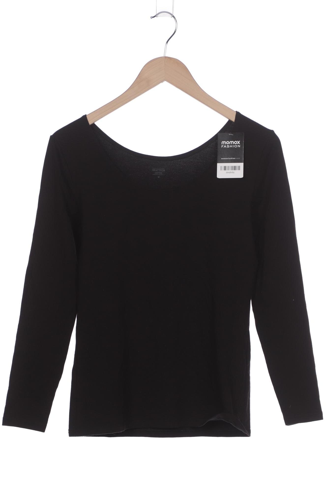 

uniqlo Damen Langarmshirt, schwarz, Gr. 38