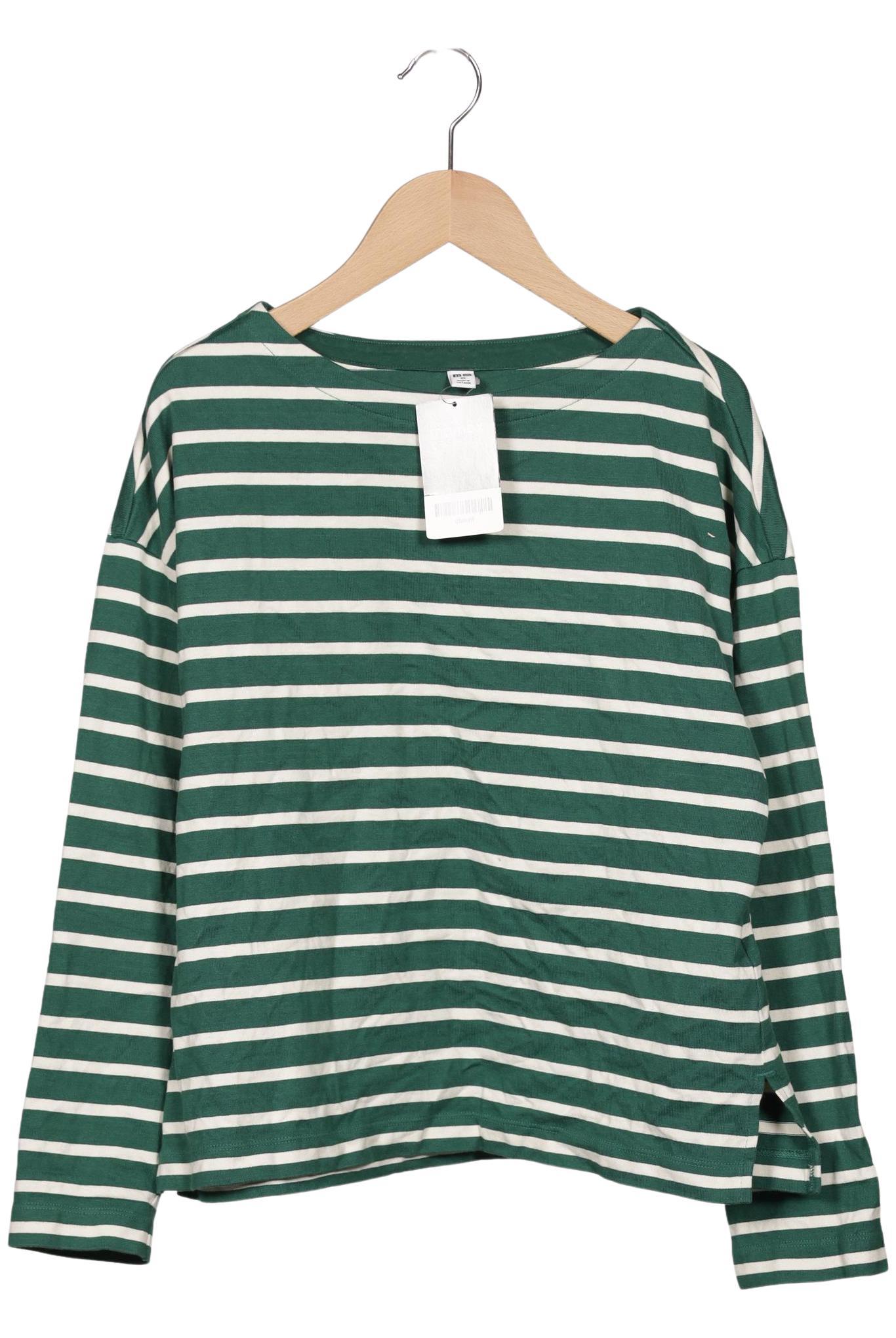 

uniqlo Damen Langarmshirt, mehrfarbig, Gr. 34
