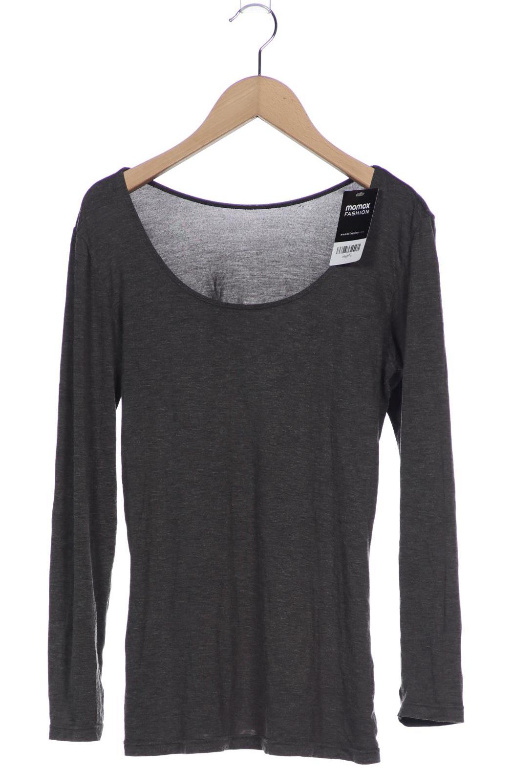 

uniqlo Damen Langarmshirt, grau, Gr. 34