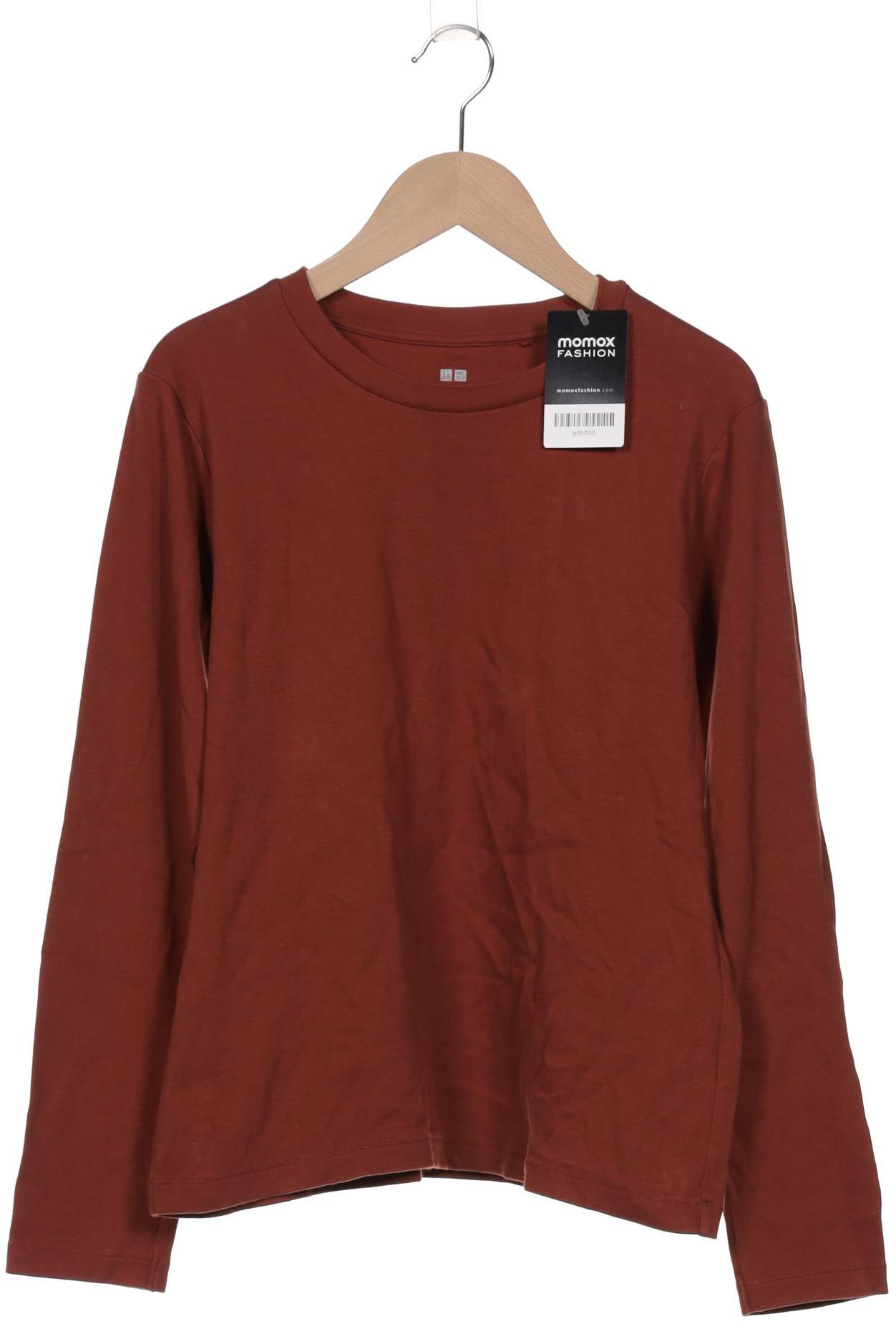 

uniqlo Damen Langarmshirt, braun