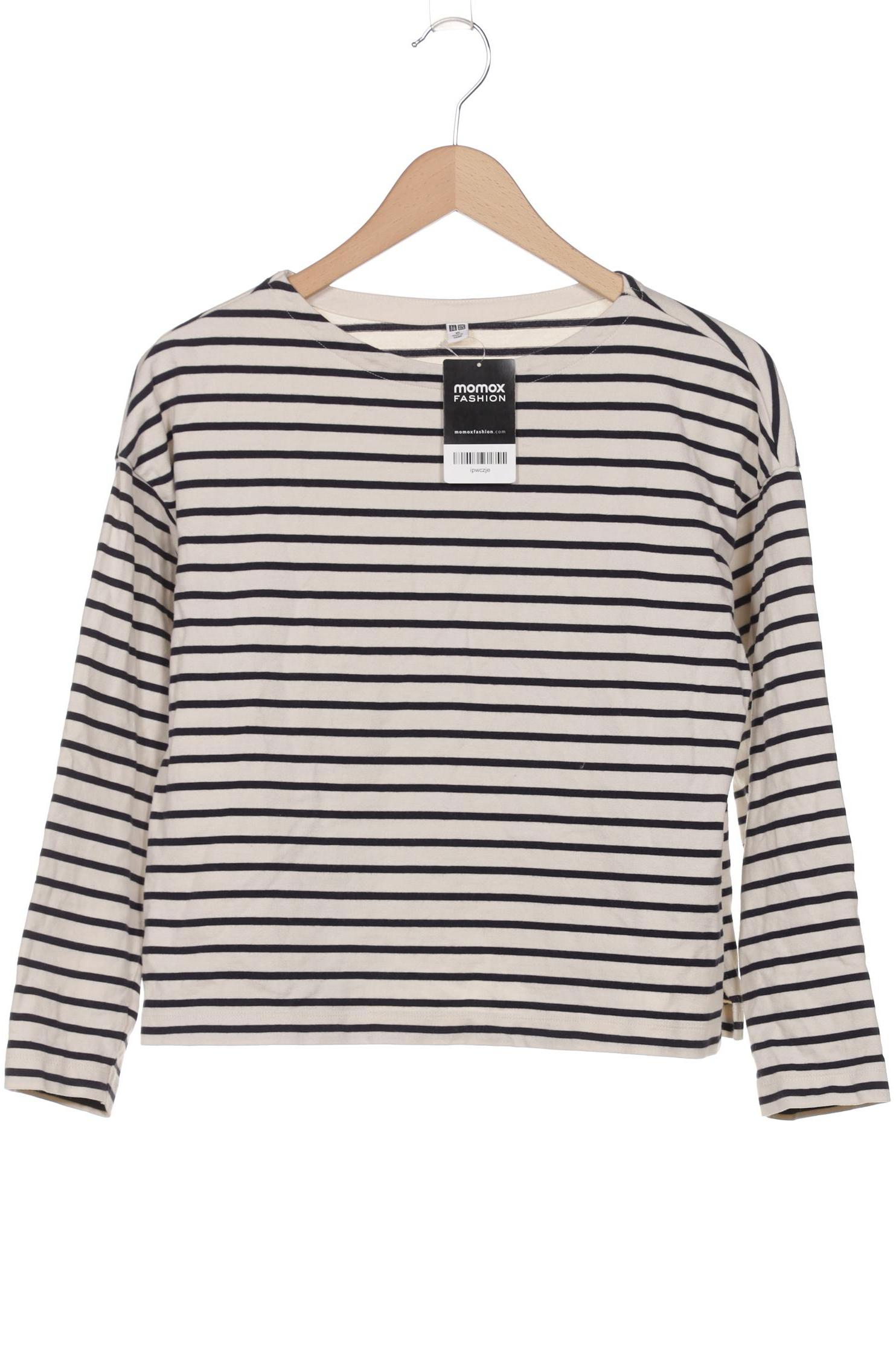 

uniqlo Damen Langarmshirt, cremeweiß, Gr. 34