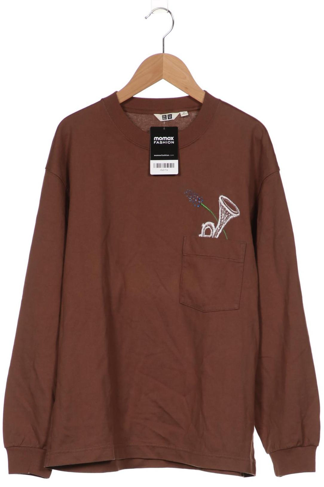 

uniqlo Damen Langarmshirt, braun