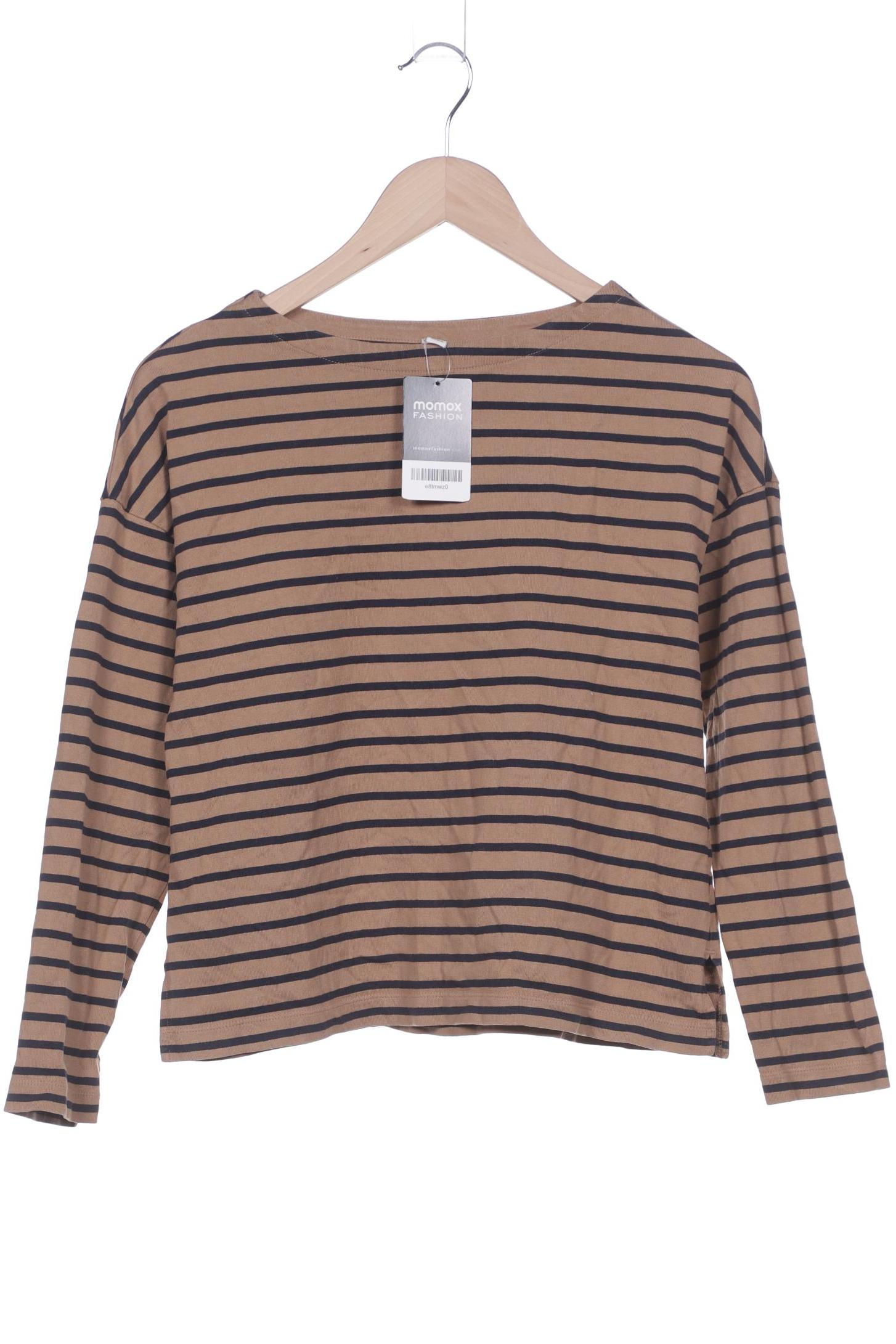 

uniqlo Damen Langarmshirt, braun, Gr. 36