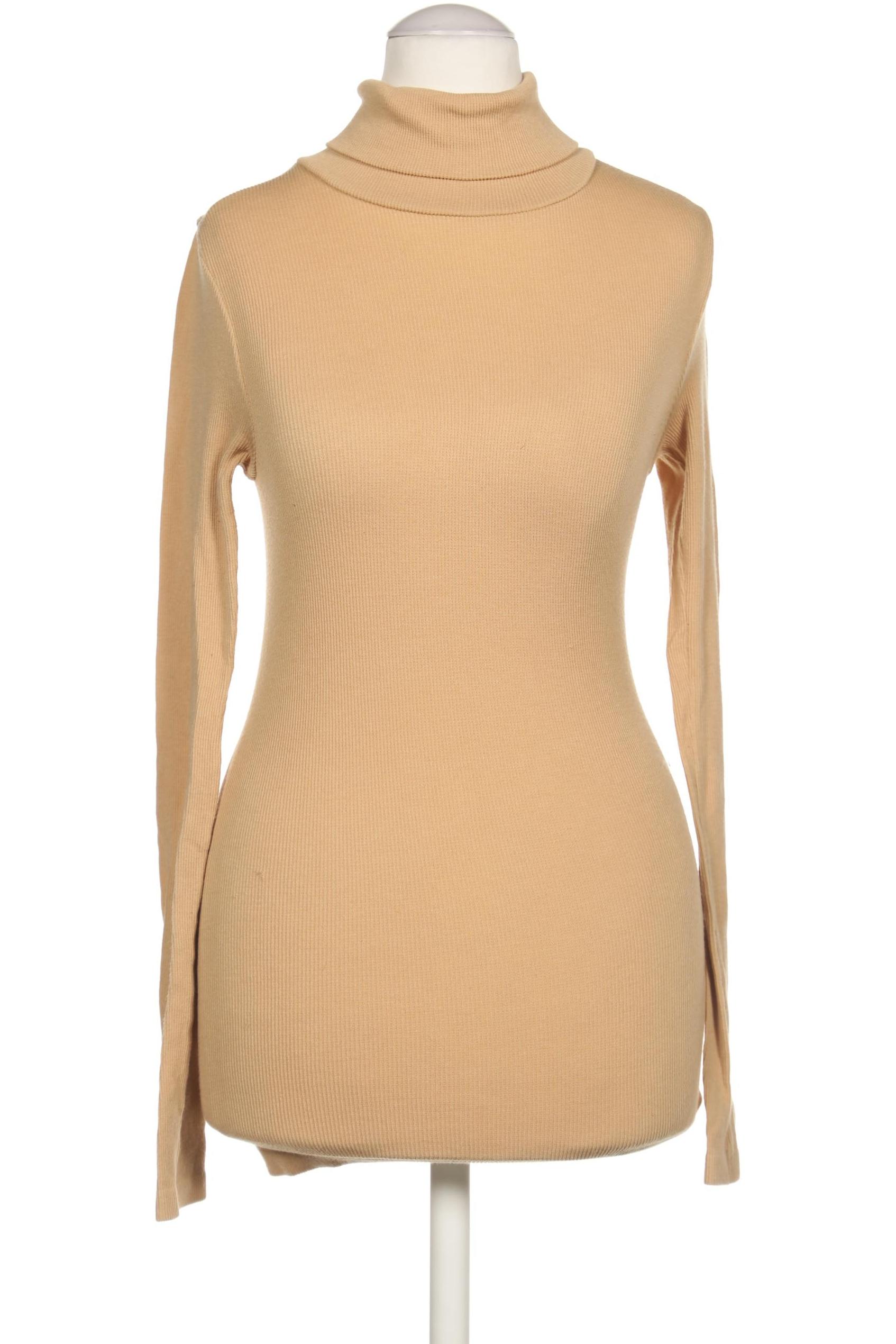 

uniqlo Damen Langarmshirt, beige, Gr. 36