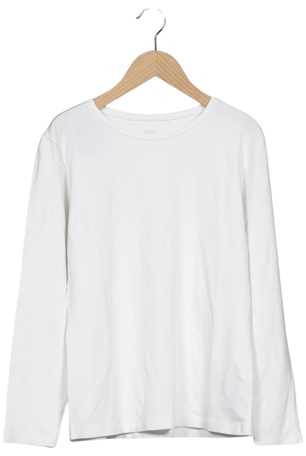 

uniqlo Damen Langarmshirt, weiß, Gr. 42