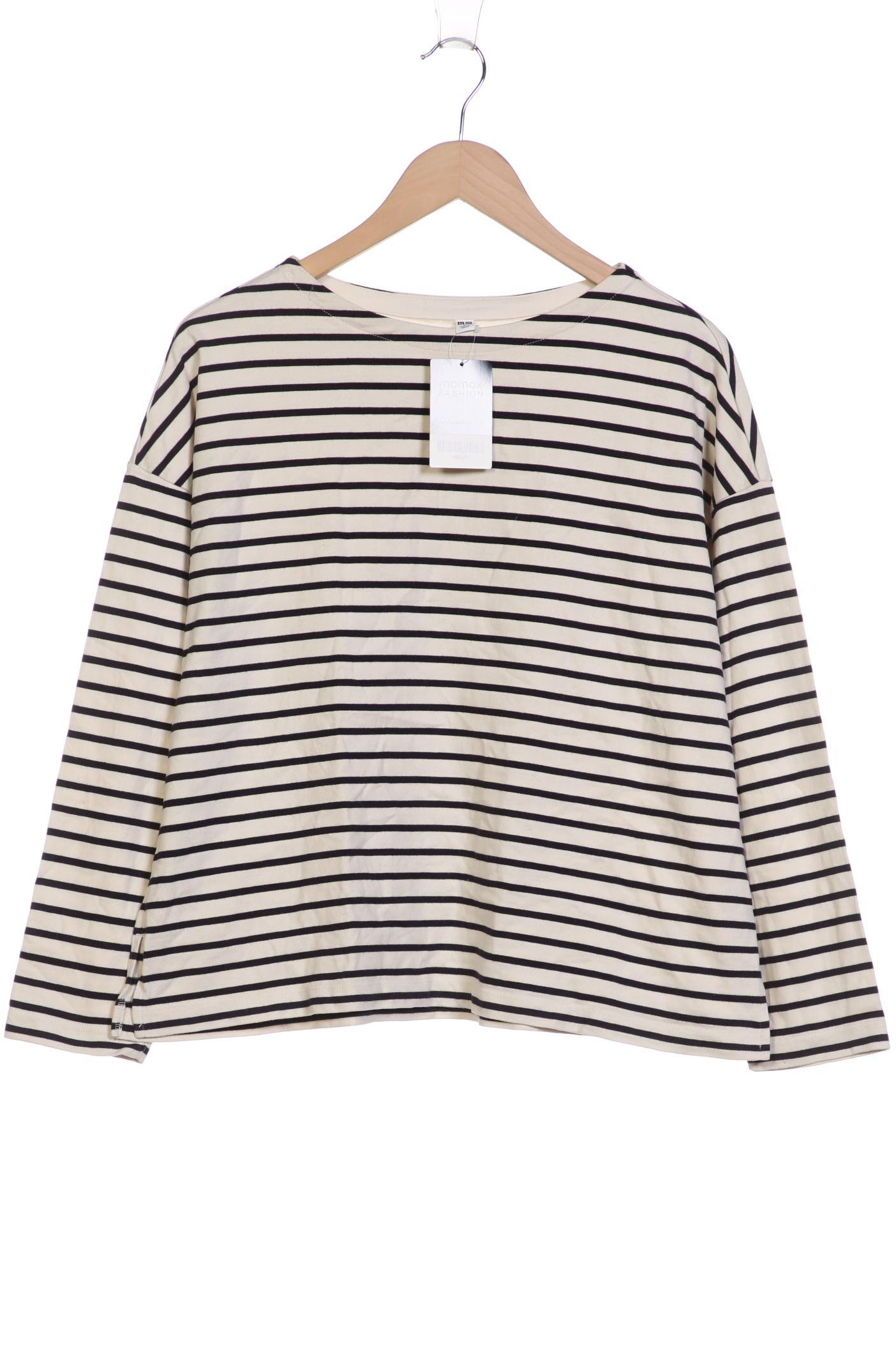 

uniqlo Damen Langarmshirt, cremeweiß, Gr. 42