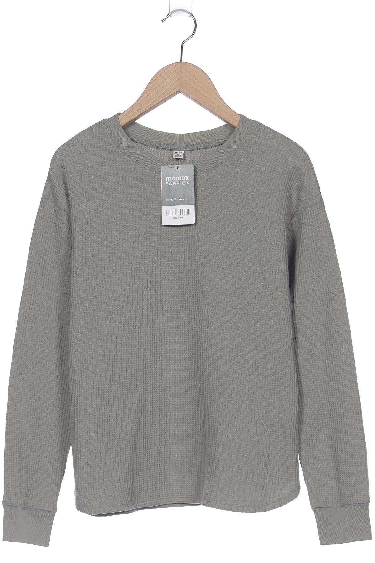 

uniqlo Damen Langarmshirt, grün, Gr. 34
