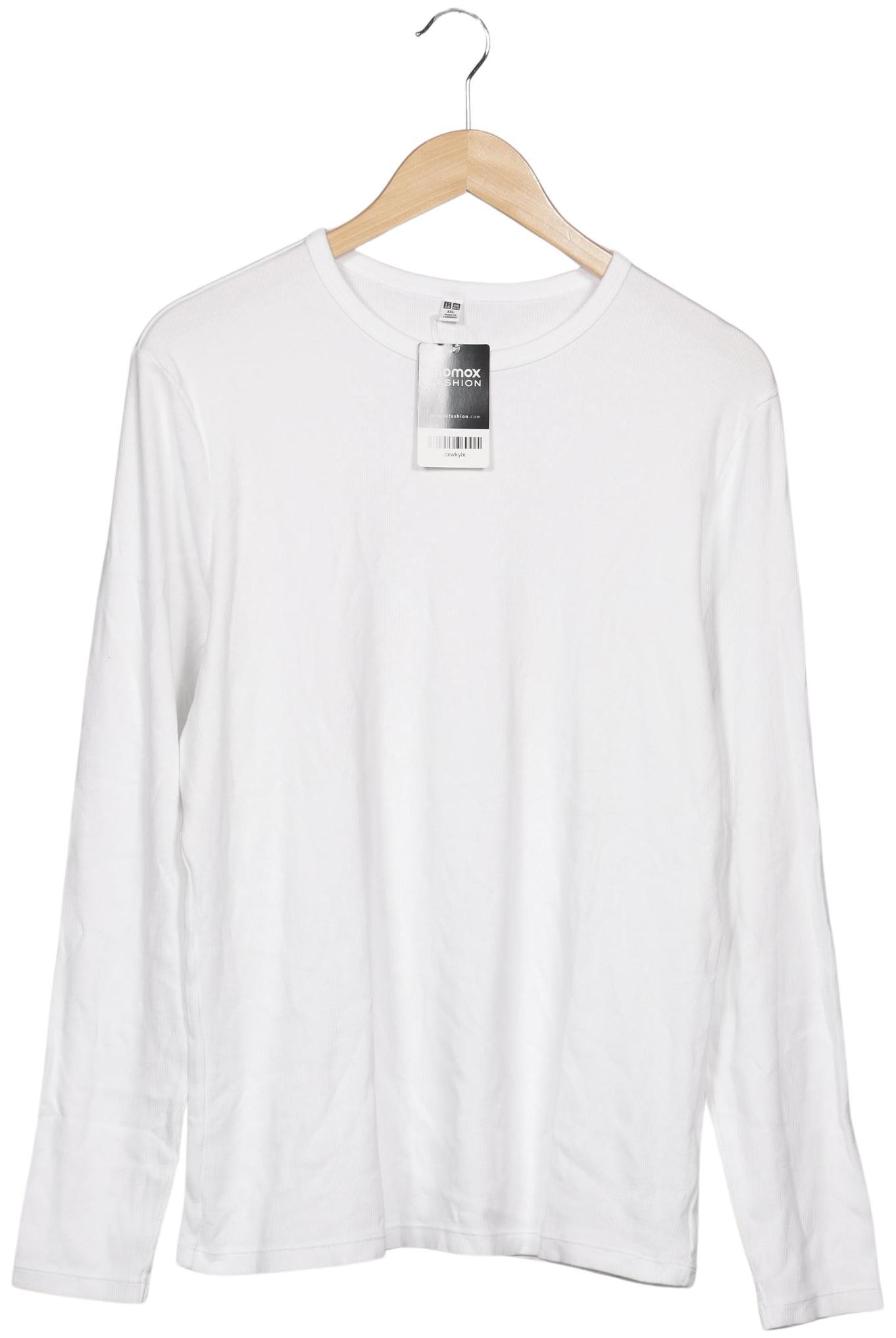 

uniqlo Damen Langarmshirt, weiß, Gr. 46