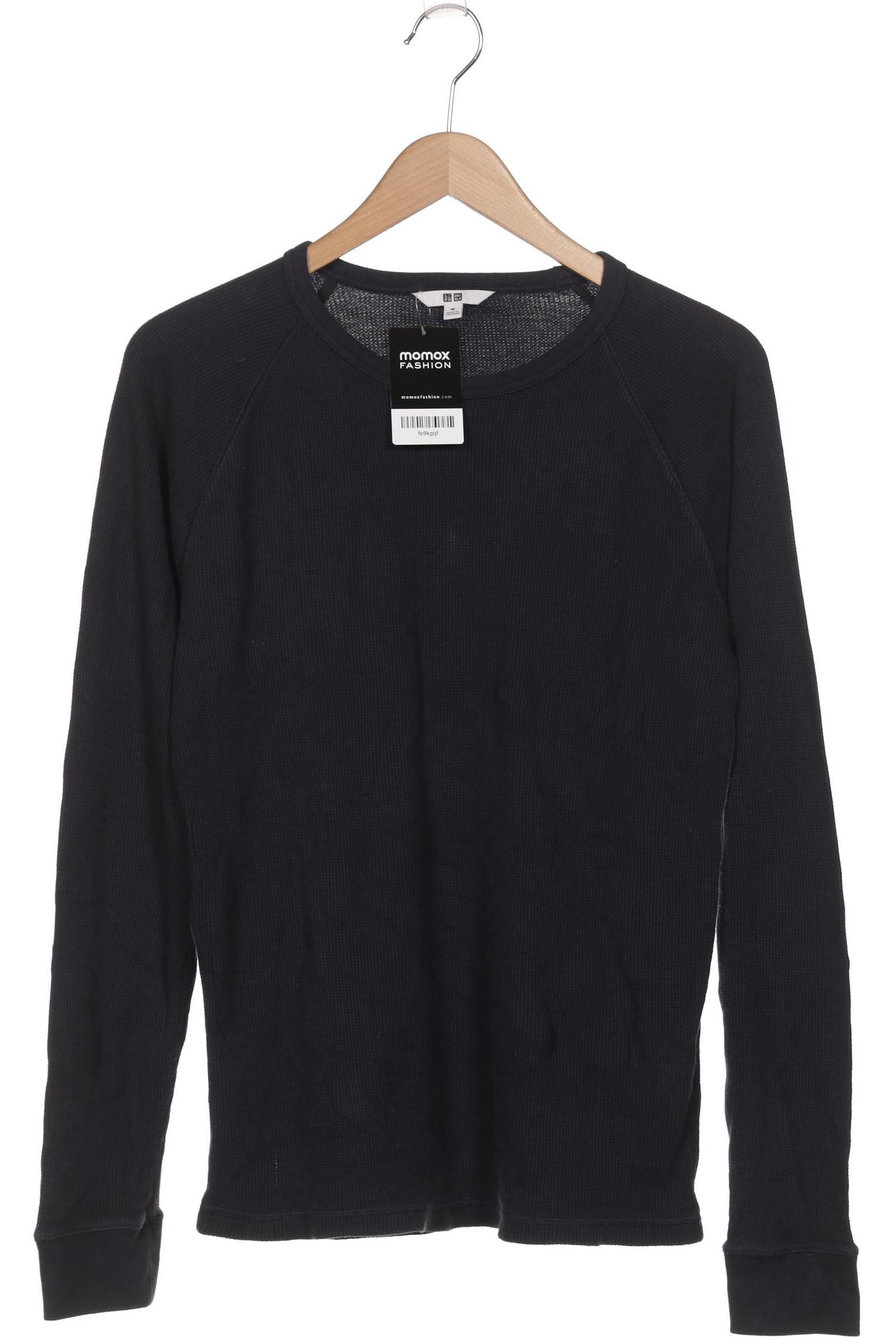 

uniqlo Damen Langarmshirt, marineblau, Gr. 38