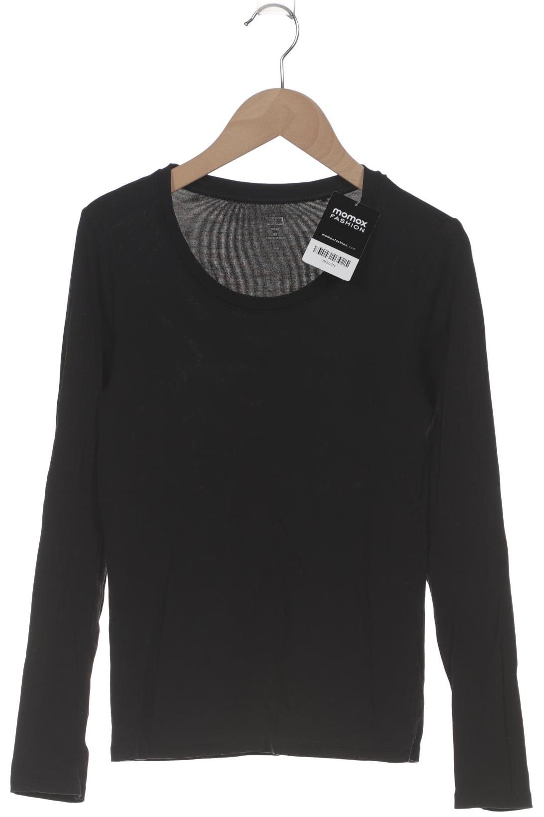 

uniqlo Damen Langarmshirt, schwarz, Gr. 34