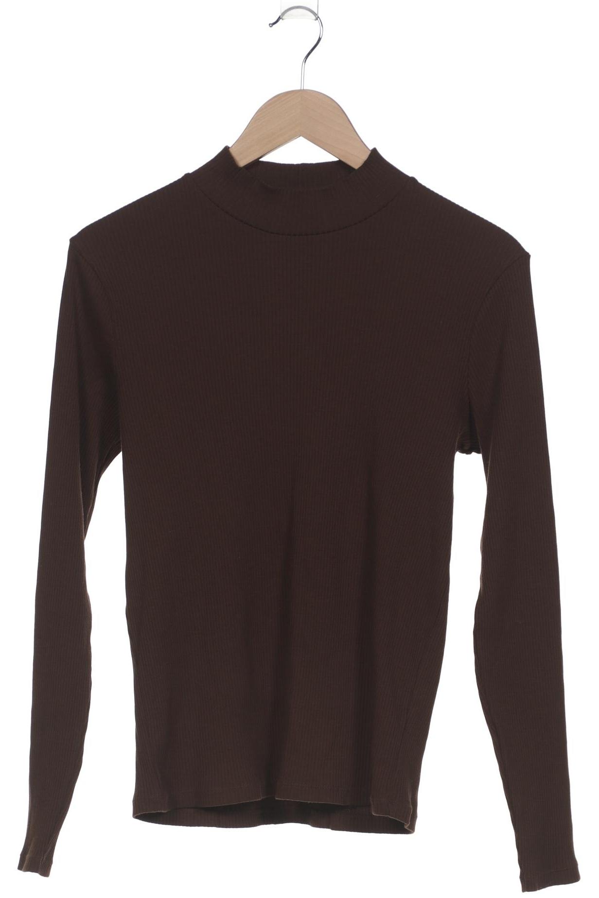 

uniqlo Damen Langarmshirt, braun, Gr. 38
