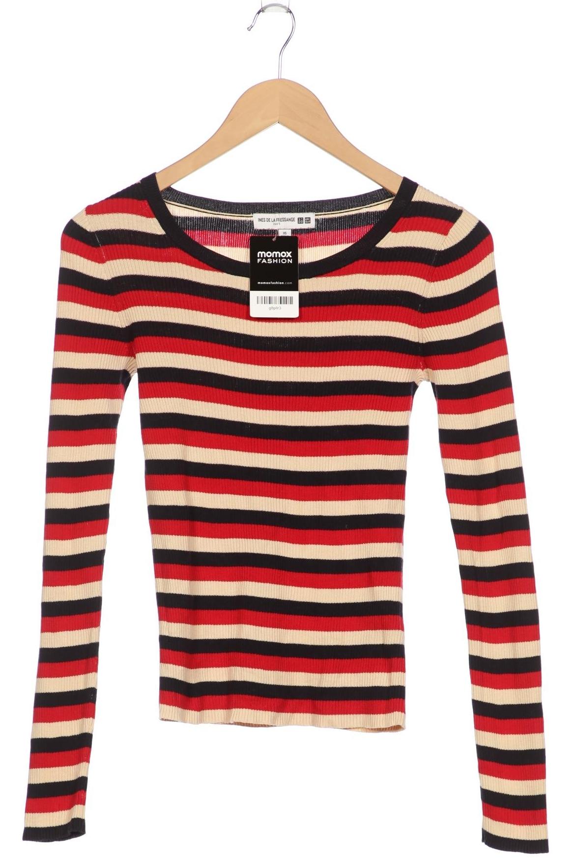 

uniqlo Damen Langarmshirt, mehrfarbig, Gr. 34