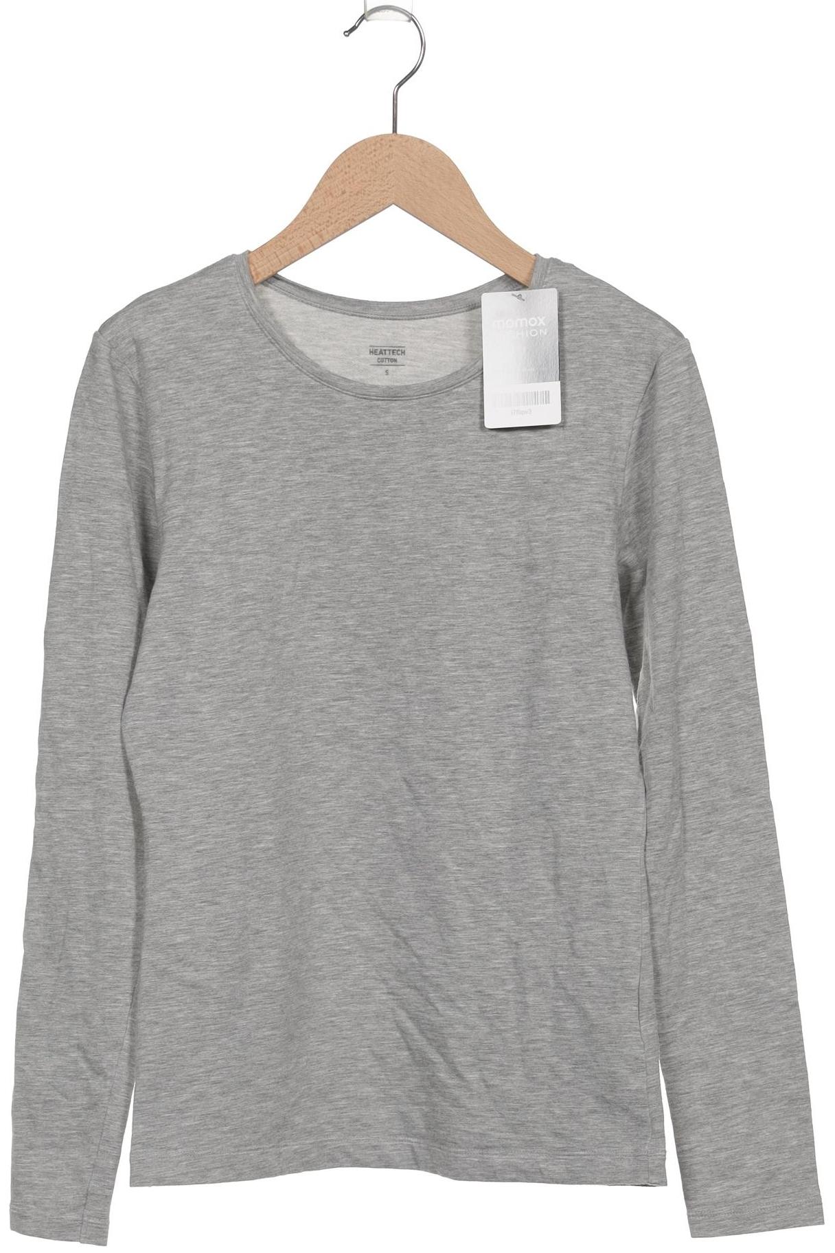 

uniqlo Damen Langarmshirt, grau, Gr. 36