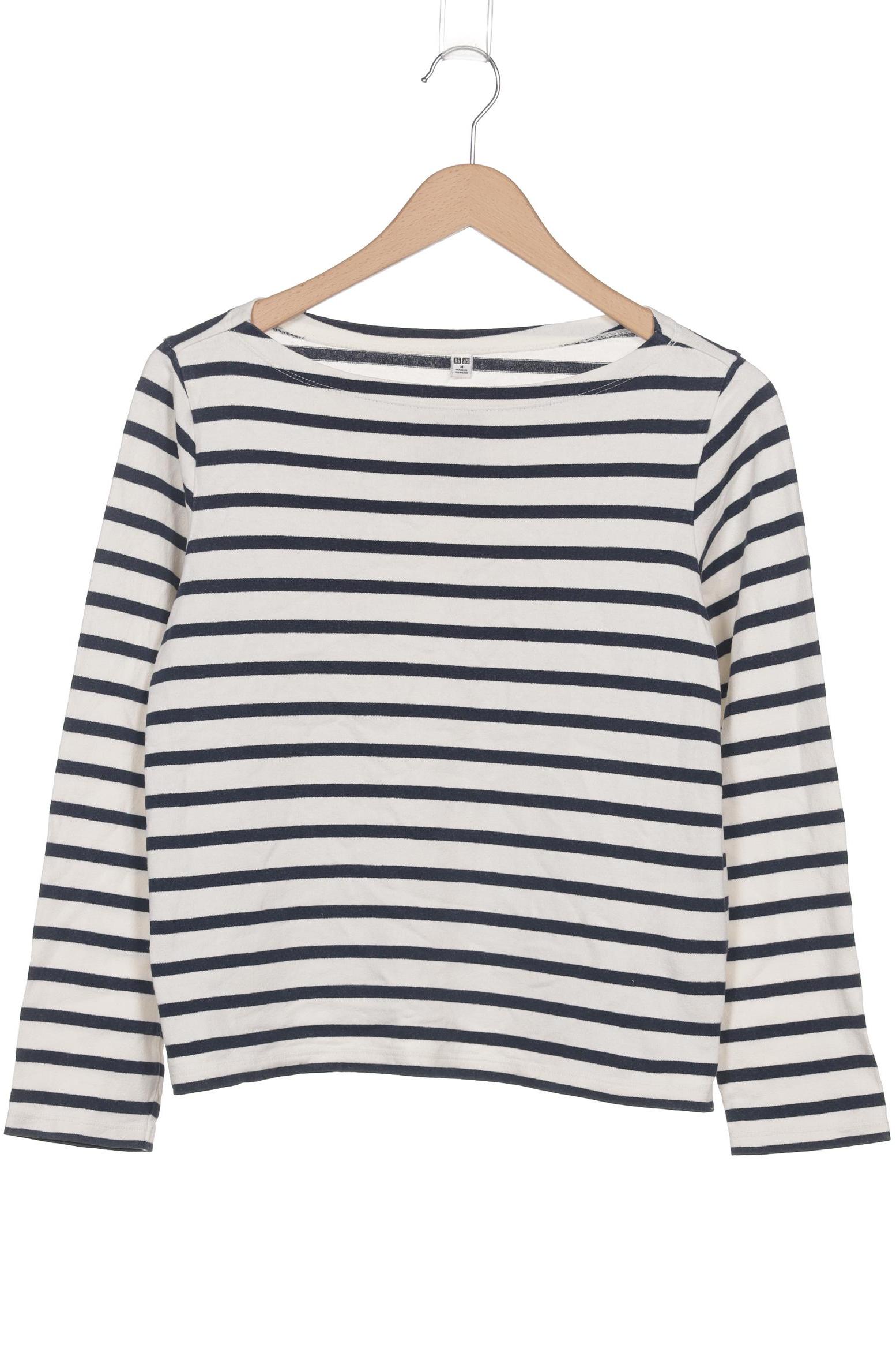 

uniqlo Damen Langarmshirt, cremeweiß, Gr. 38