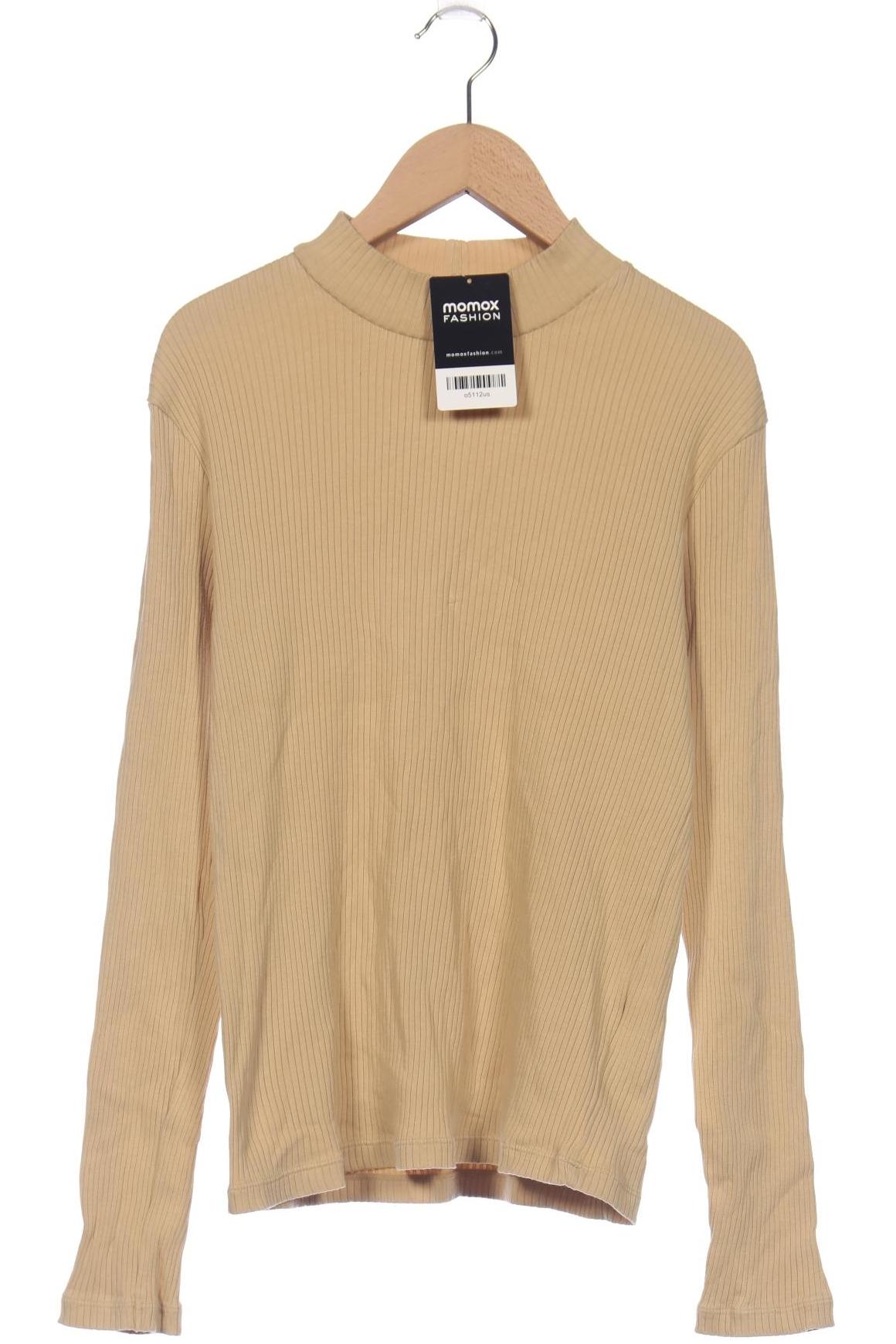 

uniqlo Damen Langarmshirt, beige, Gr. 36