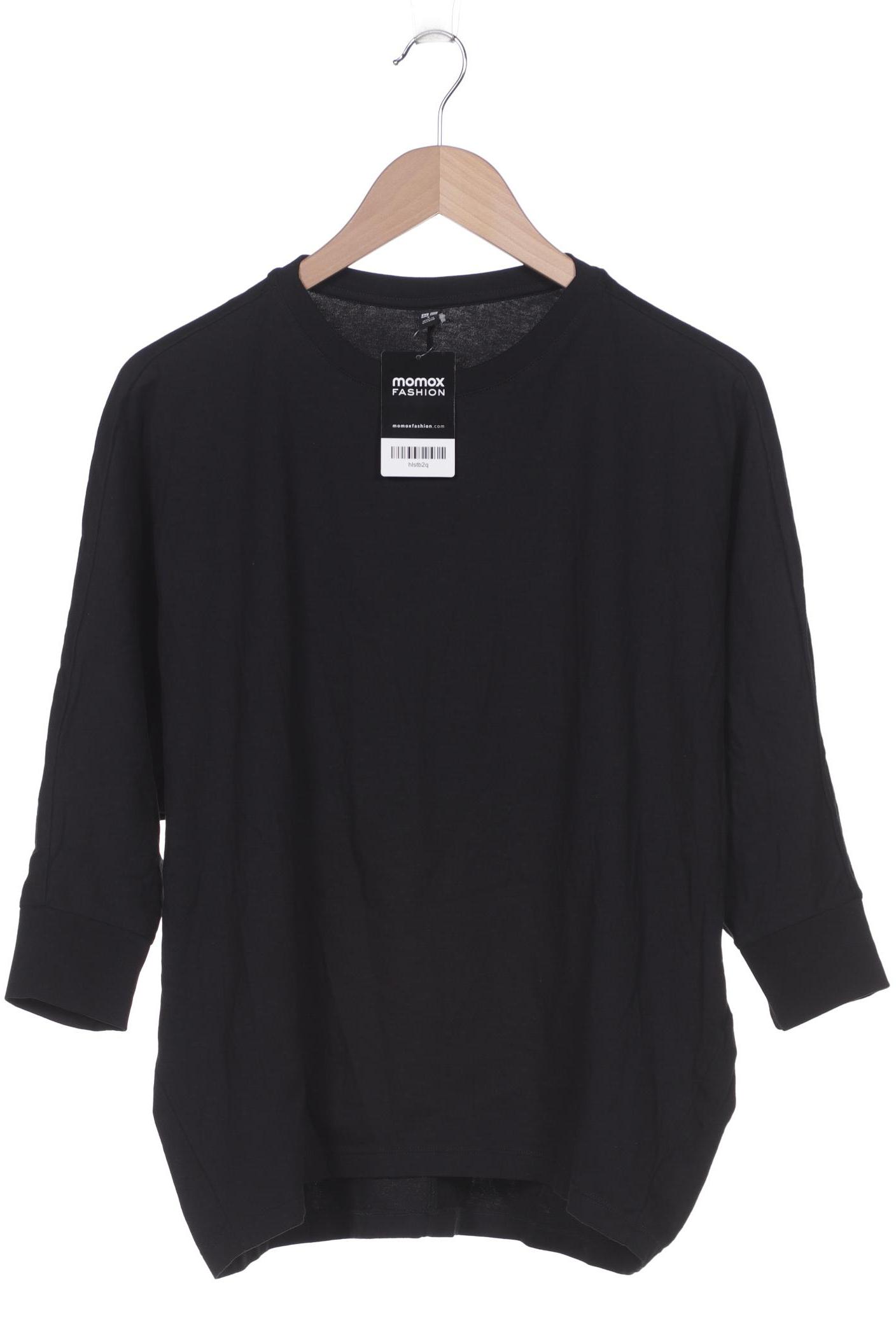 

uniqlo Damen Langarmshirt, schwarz