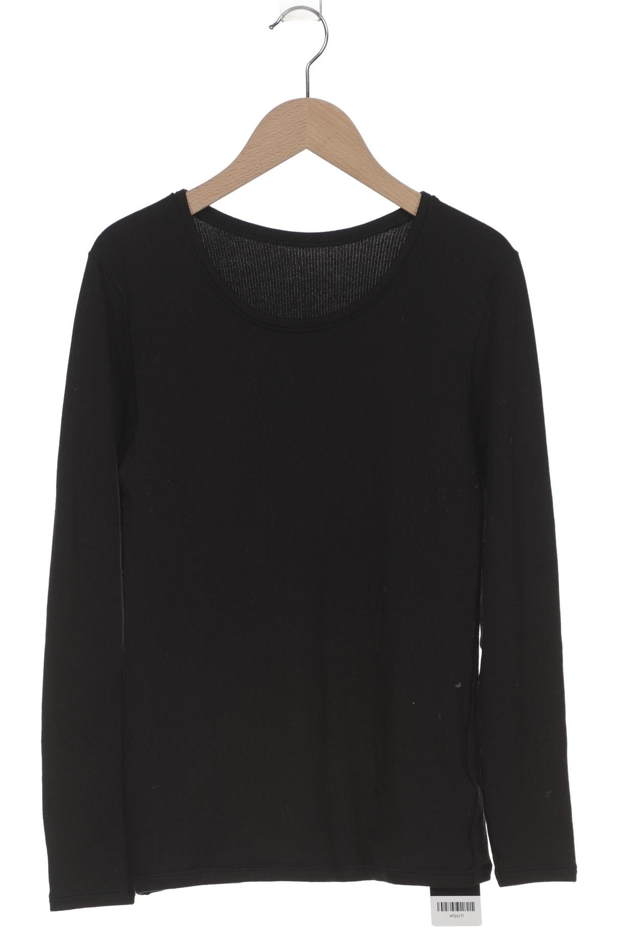 

uniqlo Damen Langarmshirt, schwarz, Gr. 38