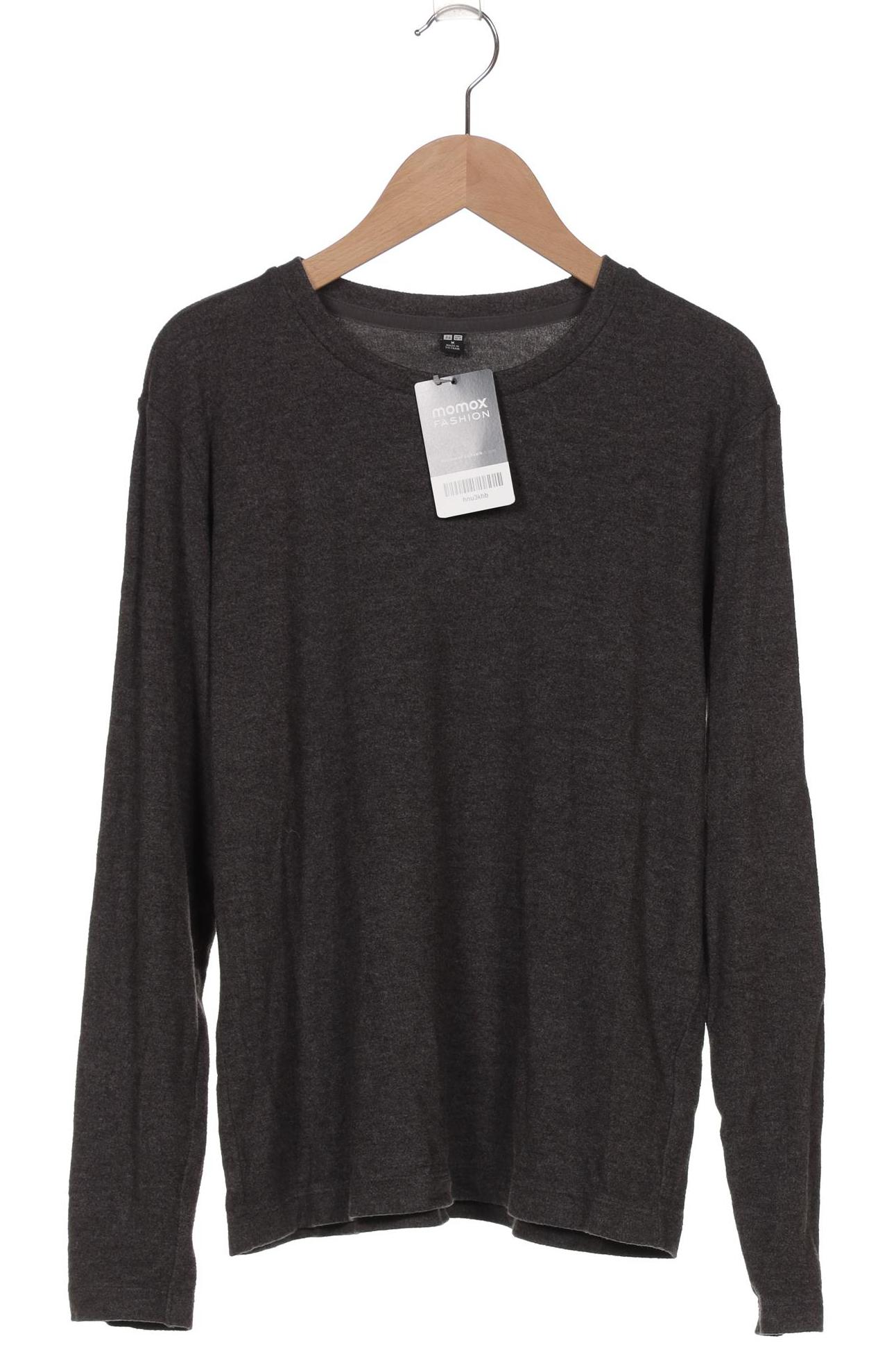 

uniqlo Damen Langarmshirt, grau, Gr. 38
