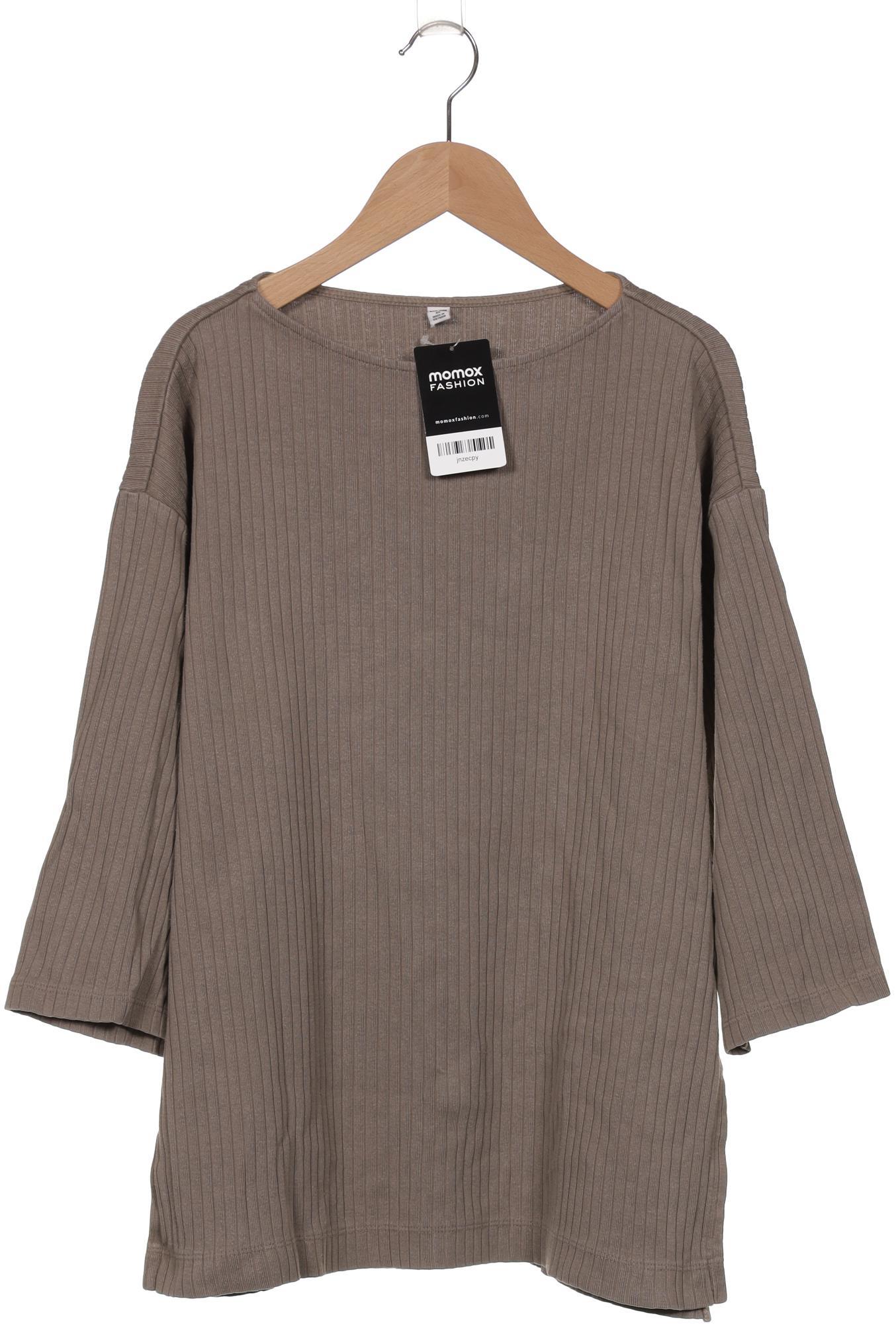 

uniqlo Damen Langarmshirt, braun, Gr. 34
