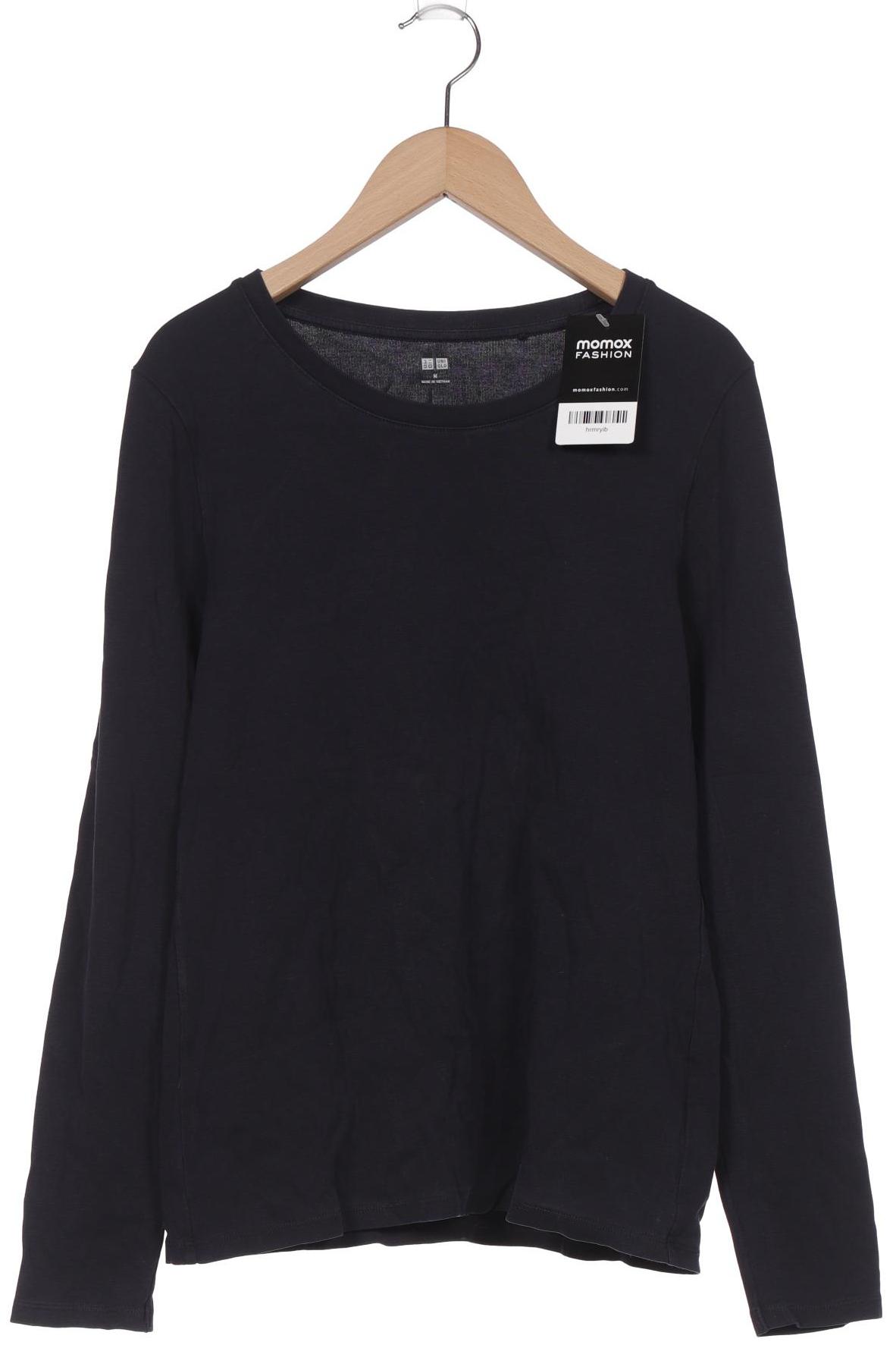 

uniqlo Damen Langarmshirt, marineblau