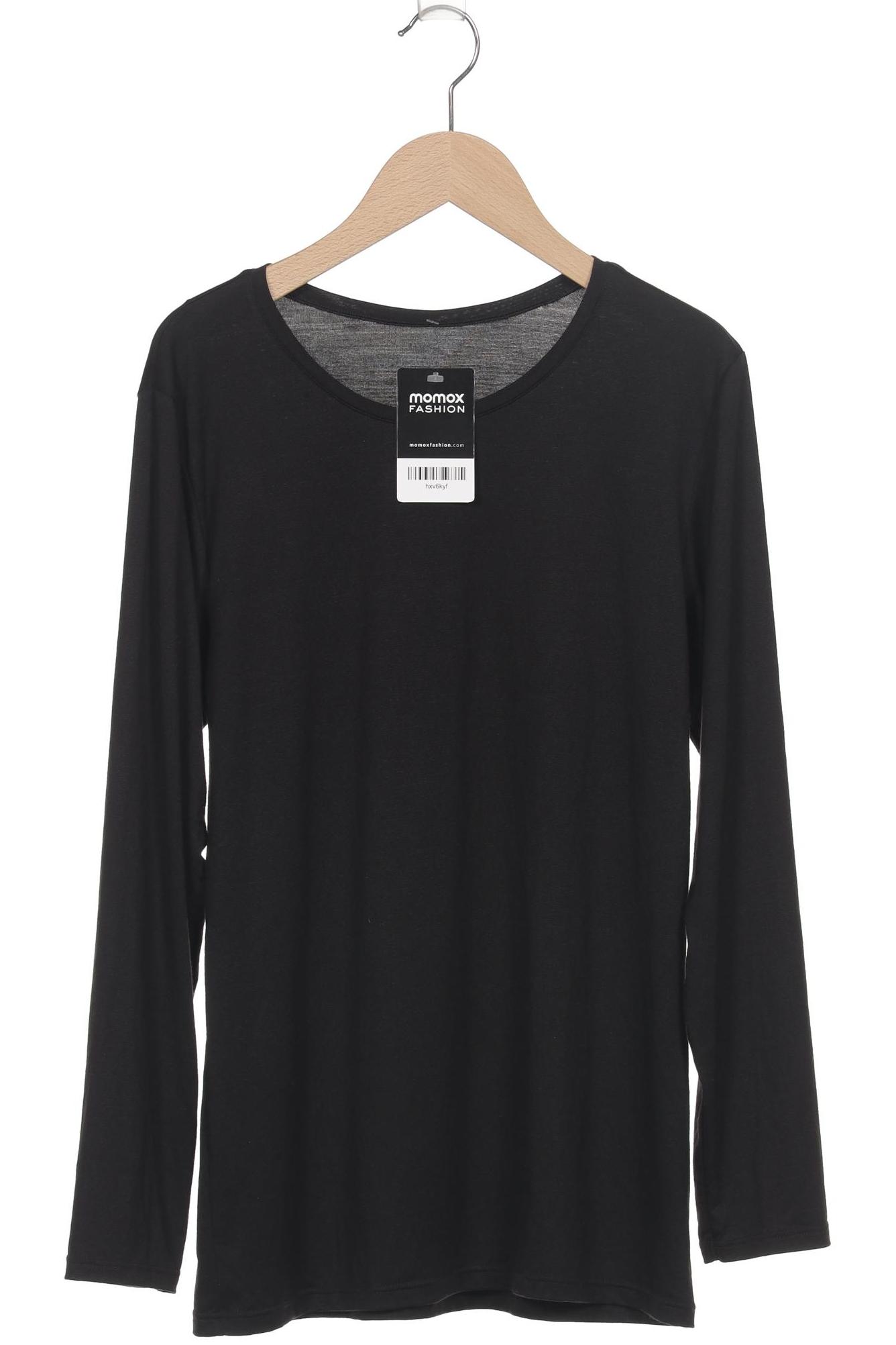 

uniqlo Damen Langarmshirt, schwarz, Gr. 46