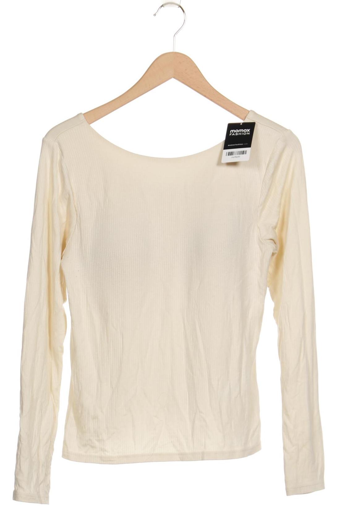 

uniqlo Damen Langarmshirt, cremeweiß, Gr. 44
