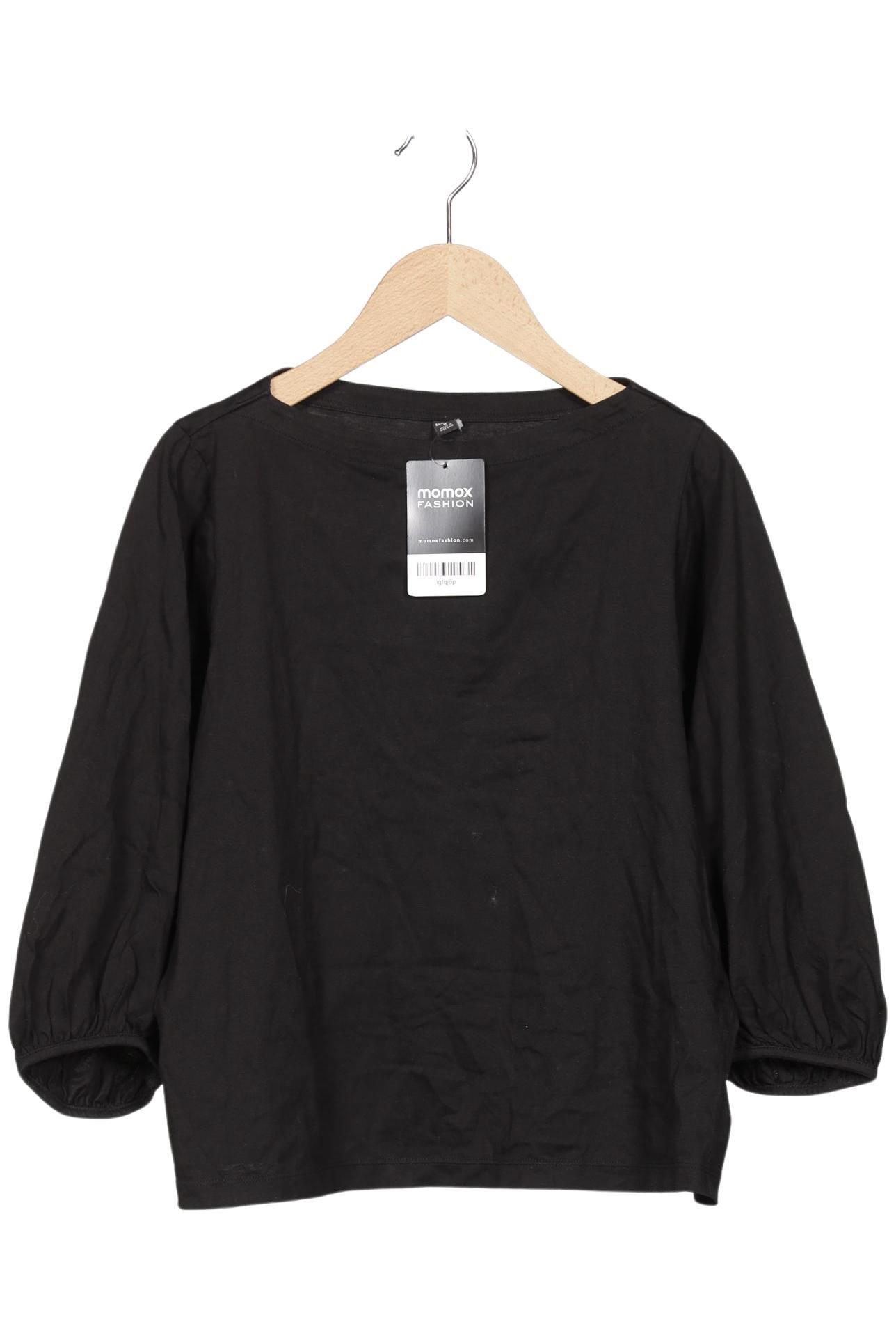 

uniqlo Damen Langarmshirt, schwarz, Gr. 38