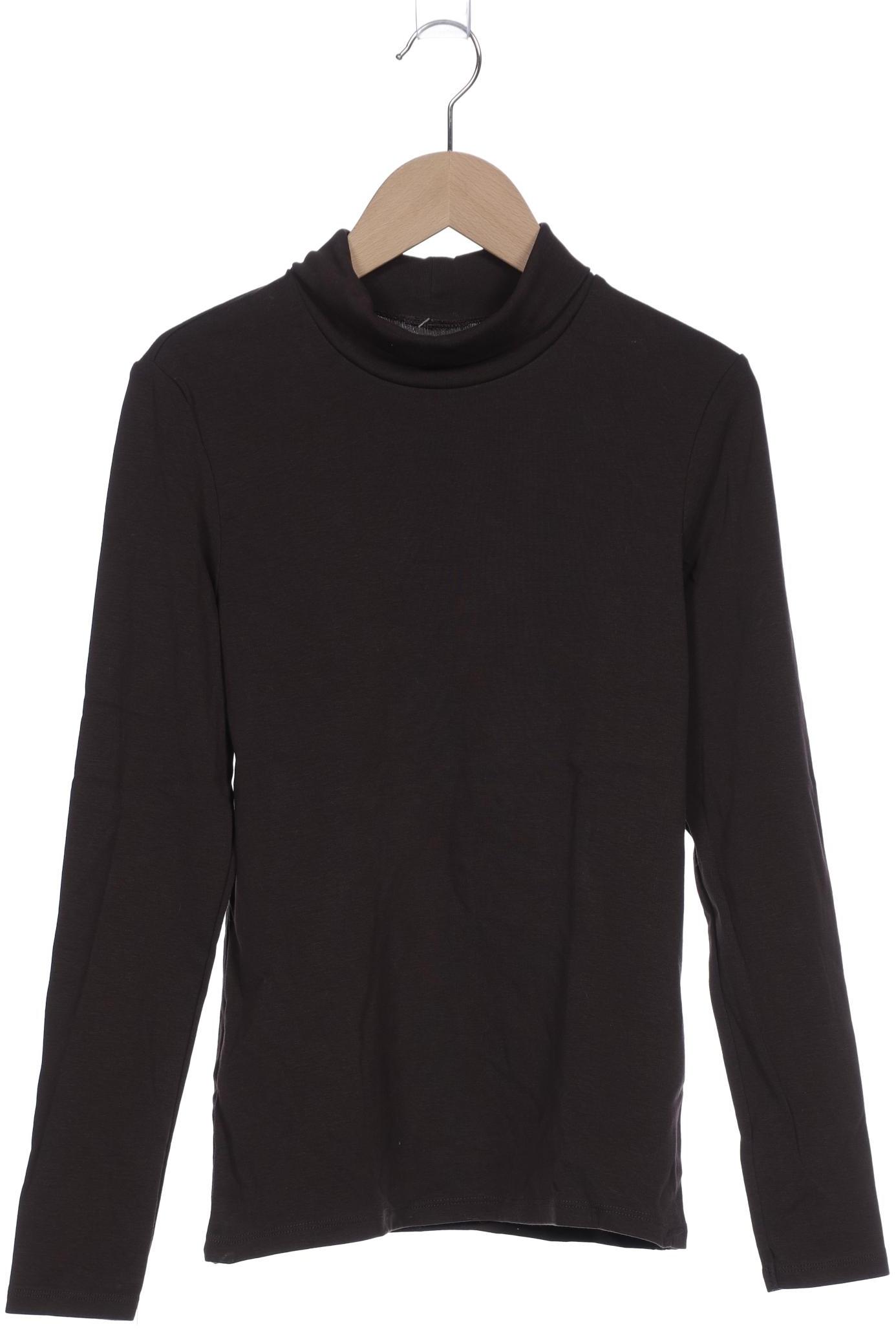 

uniqlo Damen Langarmshirt, braun, Gr. 34