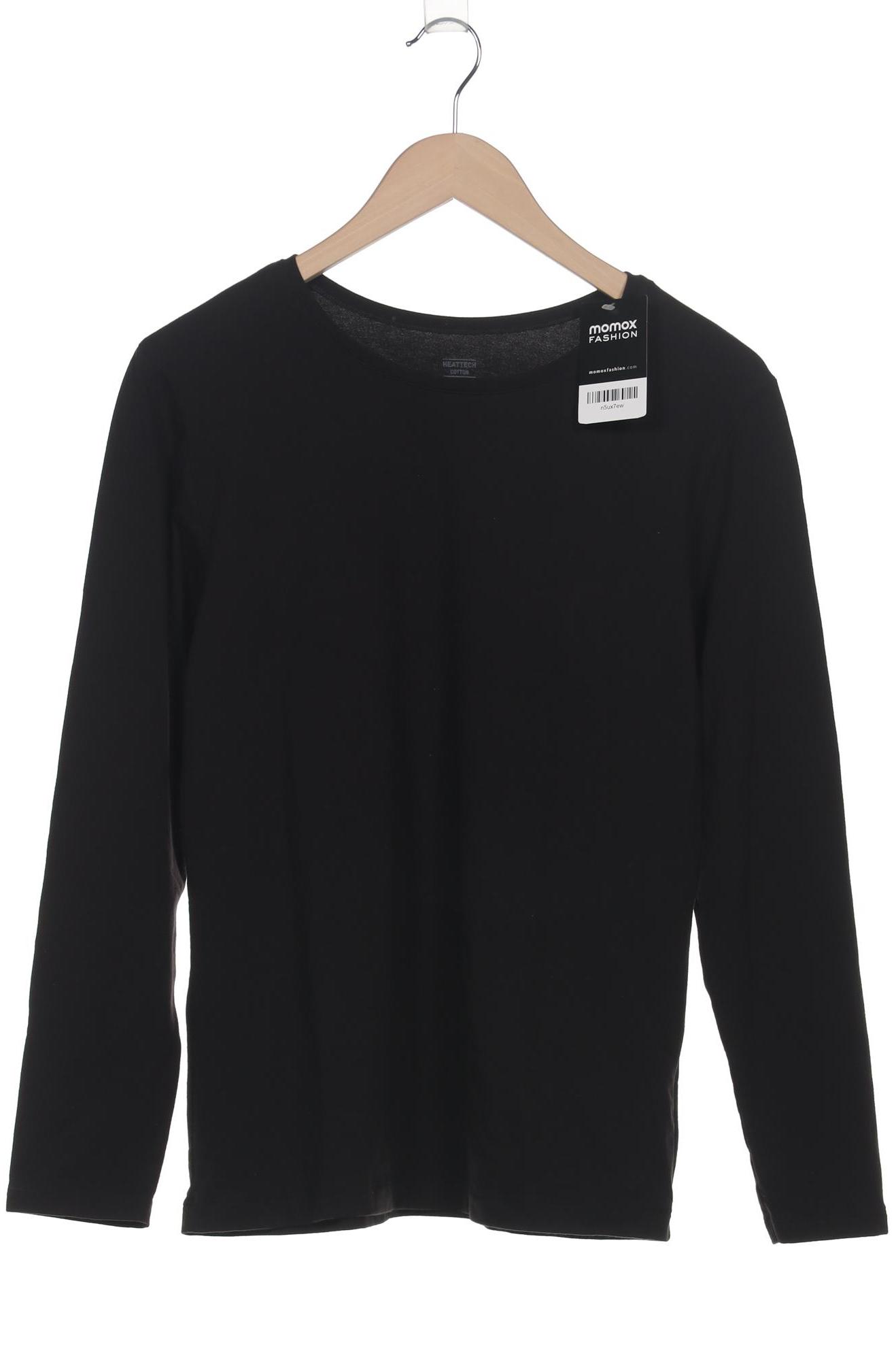 

uniqlo Damen Langarmshirt, schwarz, Gr. 46