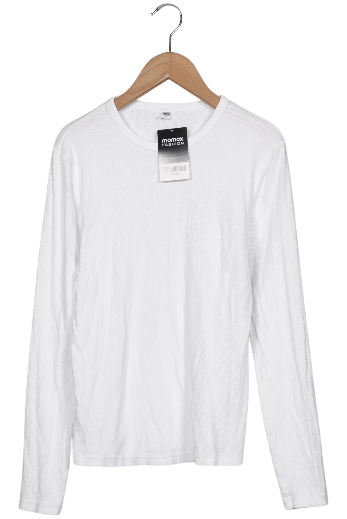 

uniqlo Damen Langarmshirt, weiß, Gr. 38