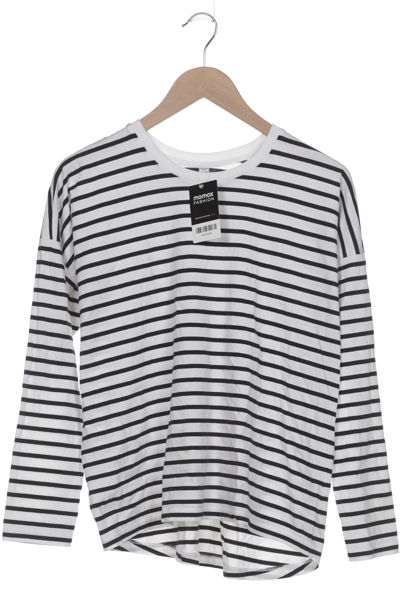 

uniqlo Damen Langarmshirt, weiß, Gr. 36