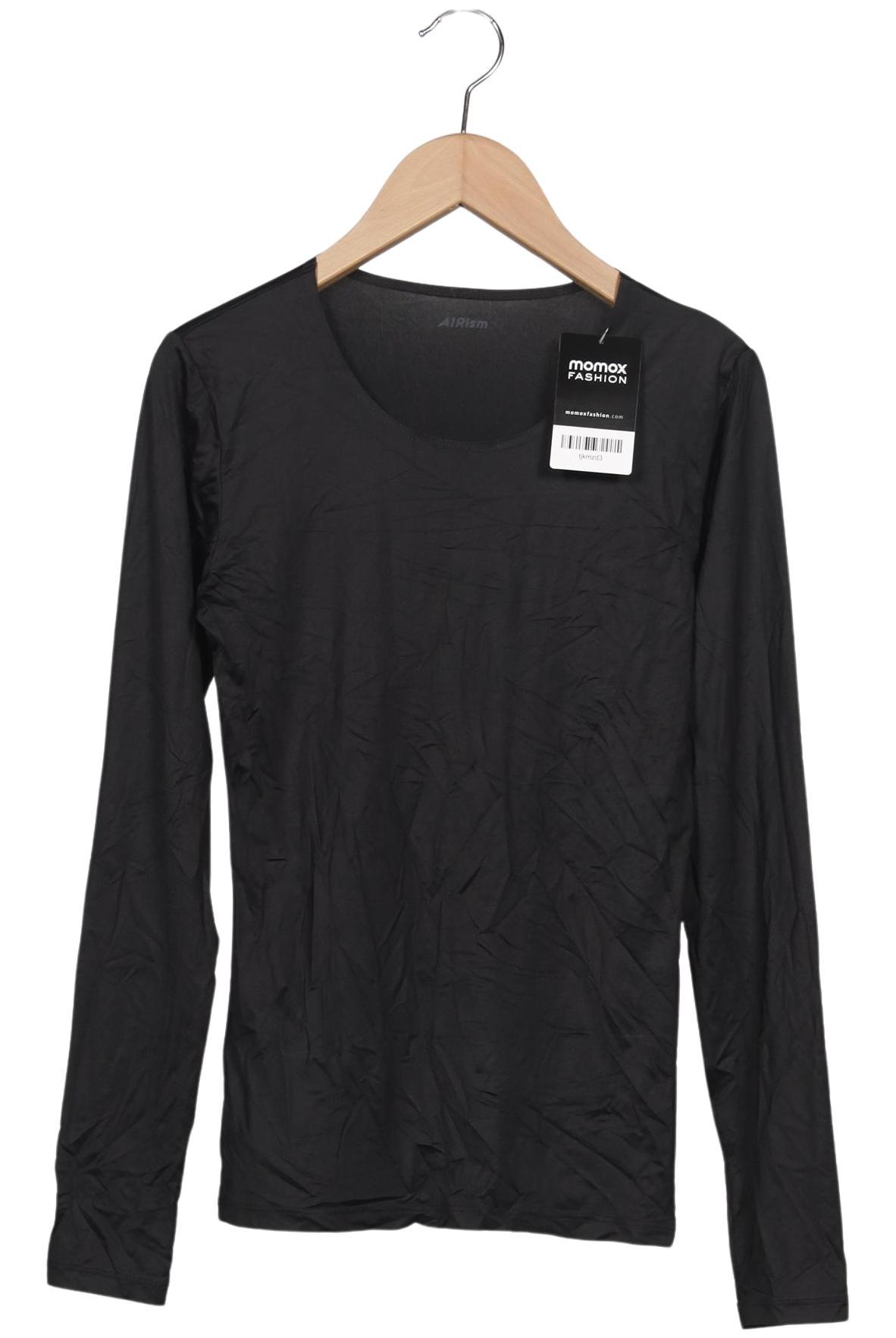 

uniqlo Damen Langarmshirt, schwarz, Gr. 36