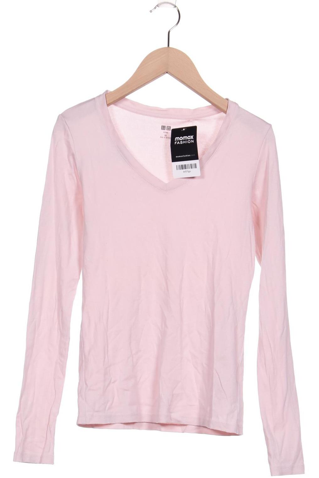 

uniqlo Damen Langarmshirt, pink