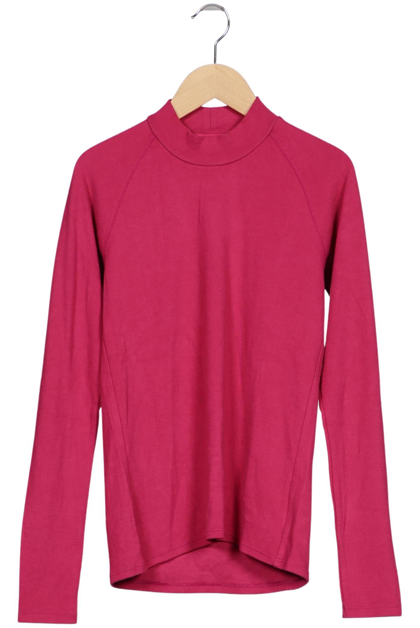 

uniqlo Damen Langarmshirt, pink, Gr. 34