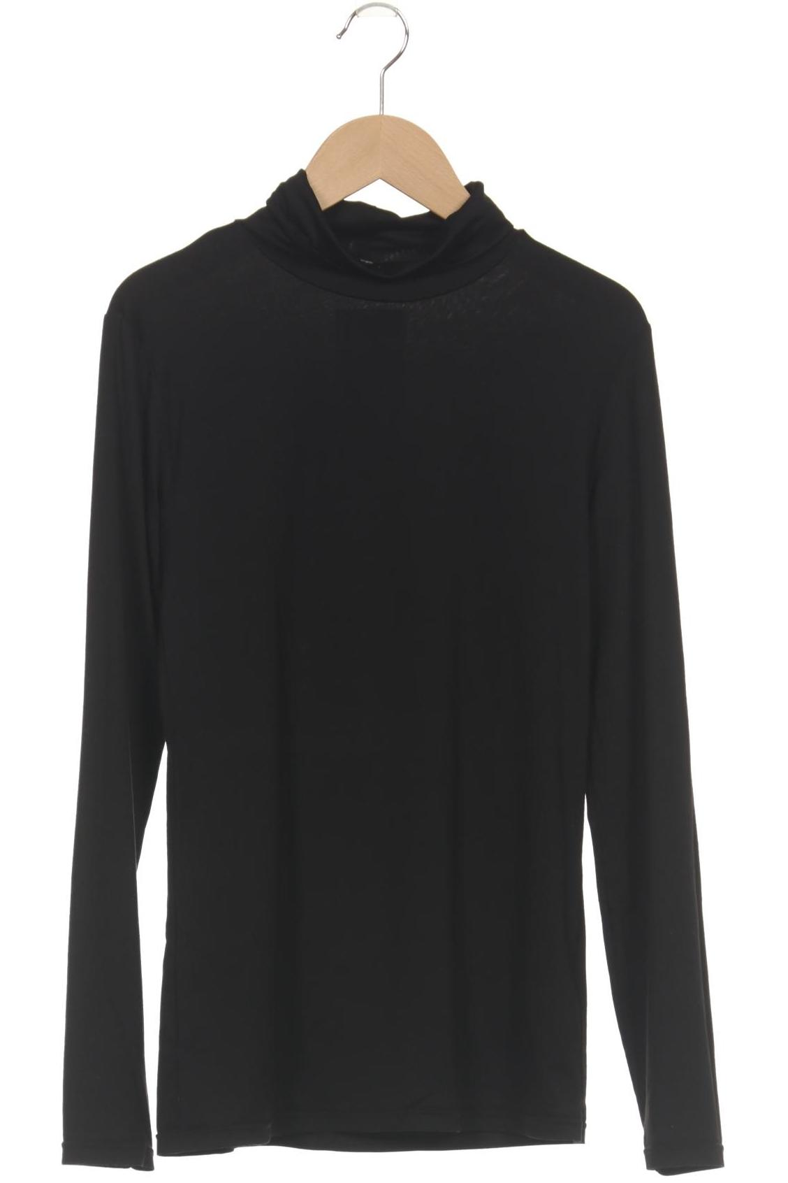 

uniqlo Damen Langarmshirt, schwarz, Gr. 38