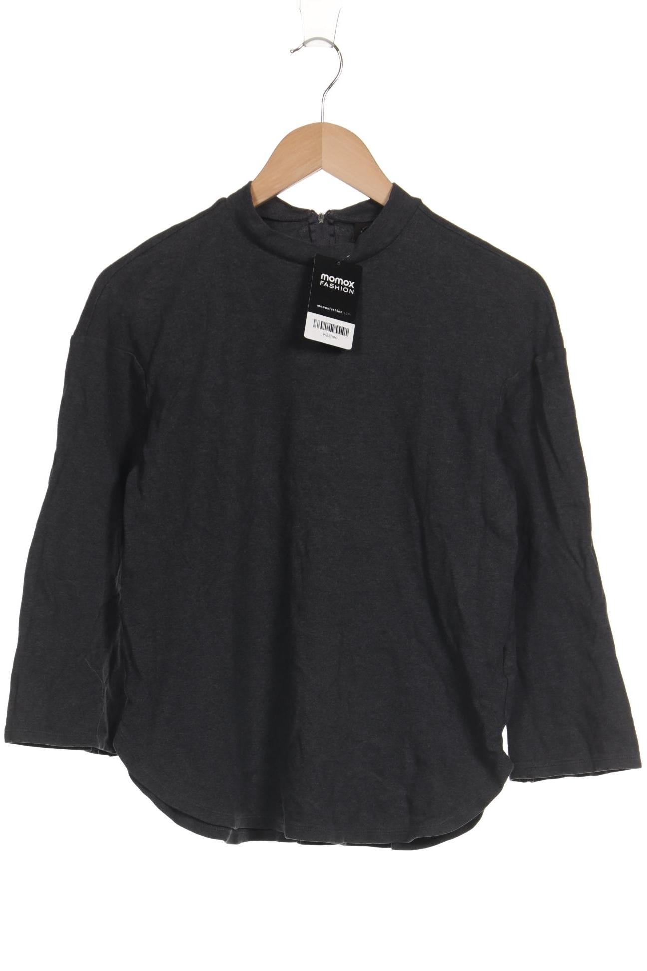 

uniqlo Damen Langarmshirt, grau, Gr. 36
