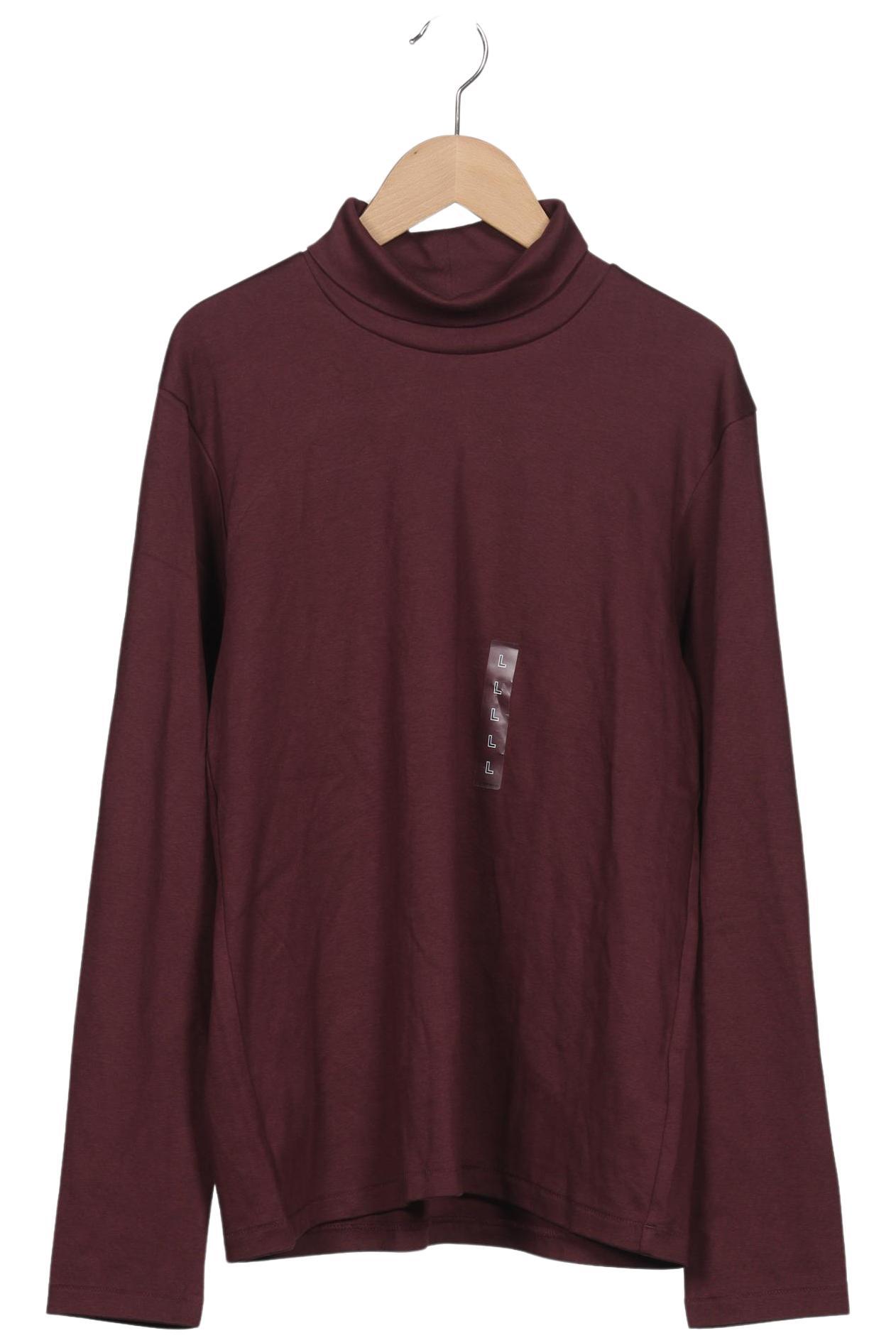 

uniqlo Damen Langarmshirt, bordeaux, Gr. 42