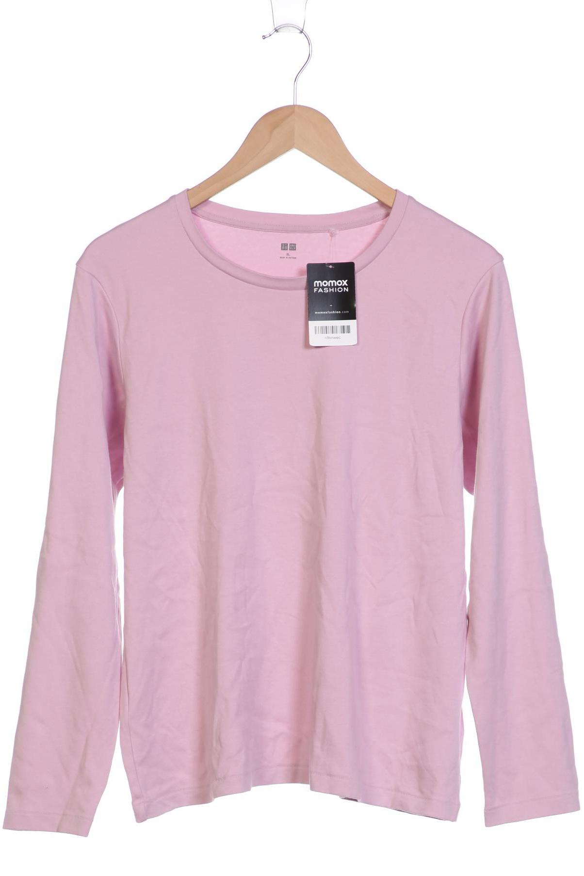 

uniqlo Damen Langarmshirt, pink