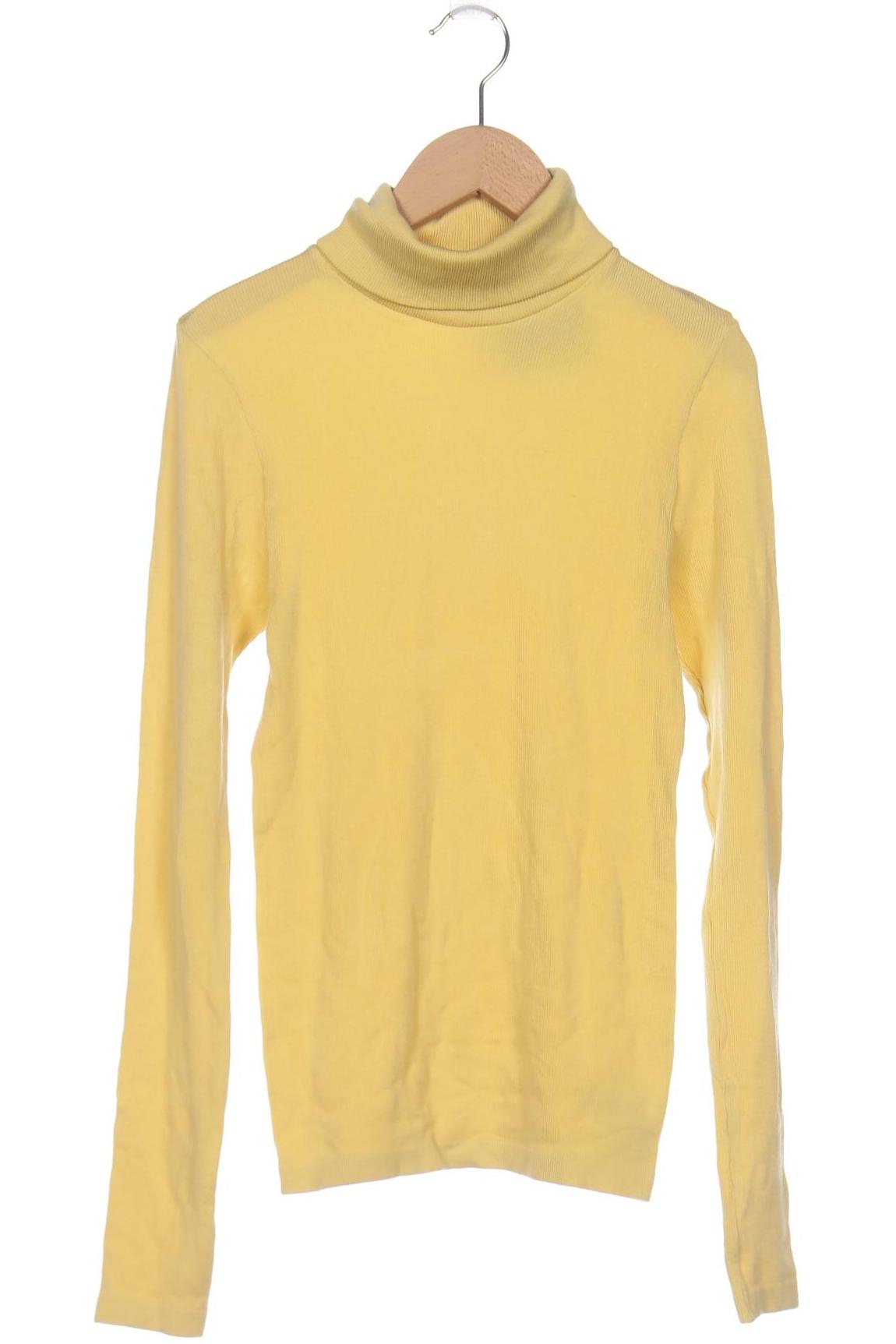 

uniqlo Damen Langarmshirt, gelb, Gr. 38