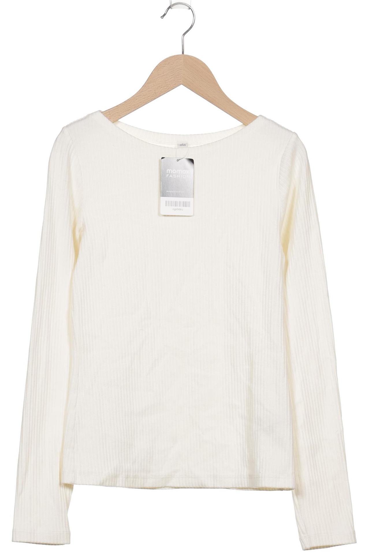 

uniqlo Damen Langarmshirt, cremeweiß, Gr. 36