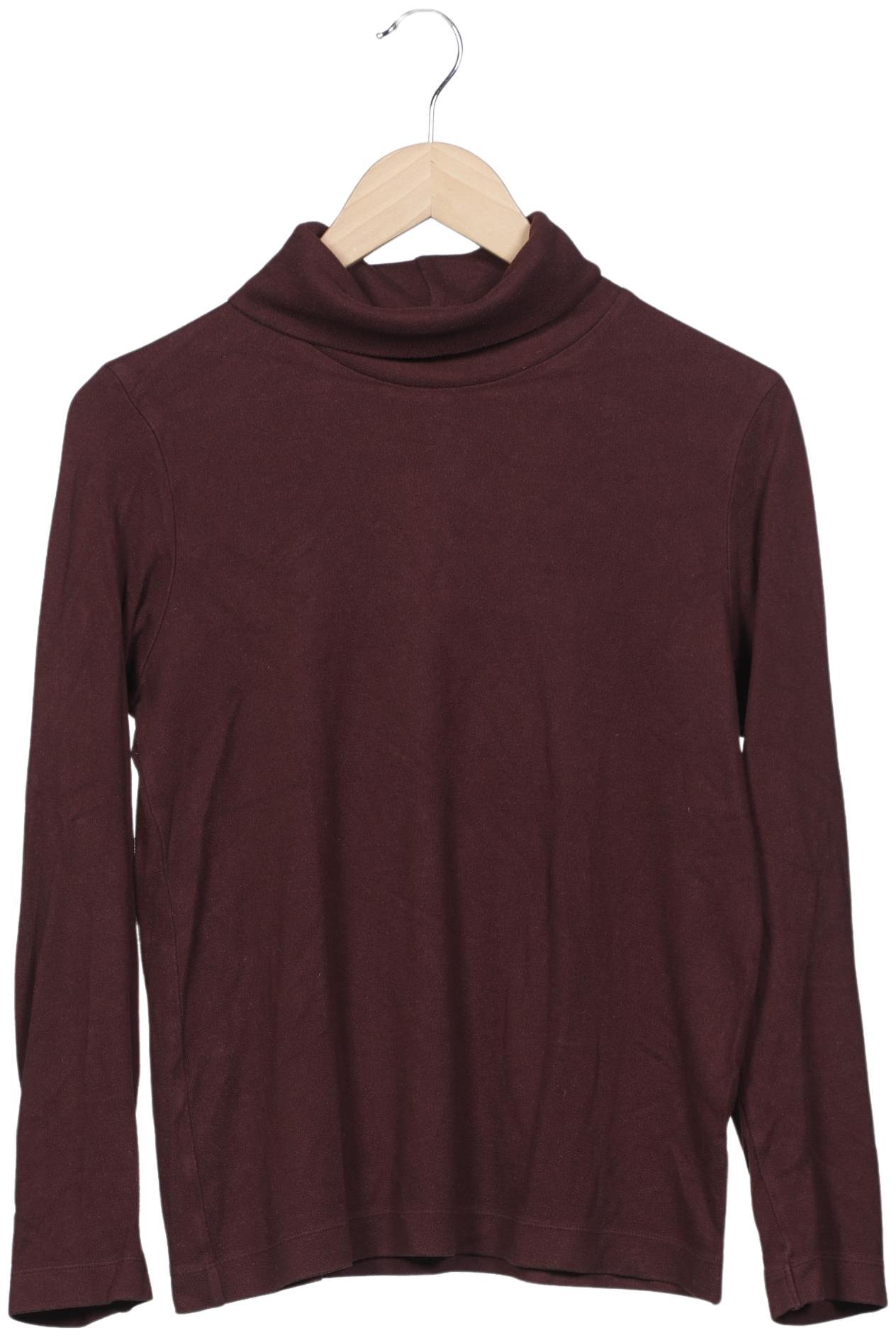 

uniqlo Damen Langarmshirt, bordeaux, Gr. 38