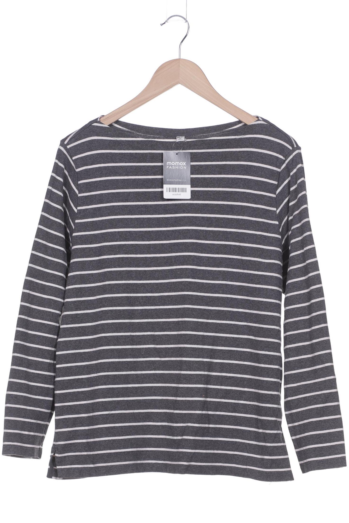 

uniqlo Damen Langarmshirt, grau, Gr. 46
