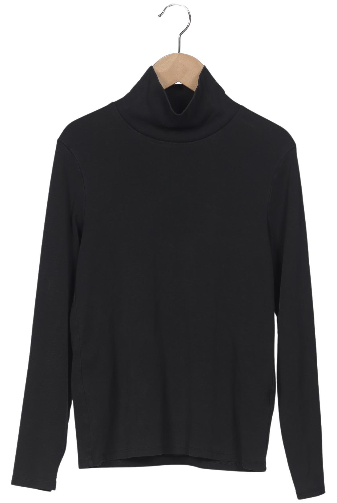 

uniqlo Damen Langarmshirt, schwarz, Gr. 36