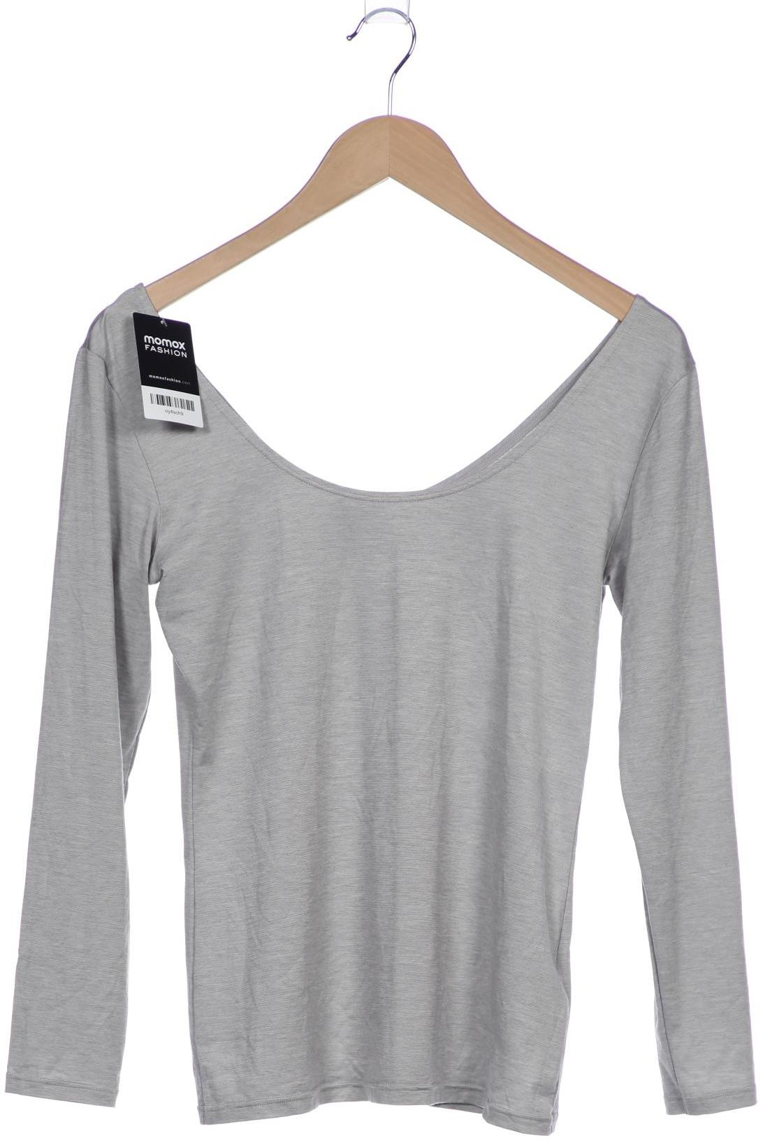 

uniqlo Damen Langarmshirt, grau, Gr. 42